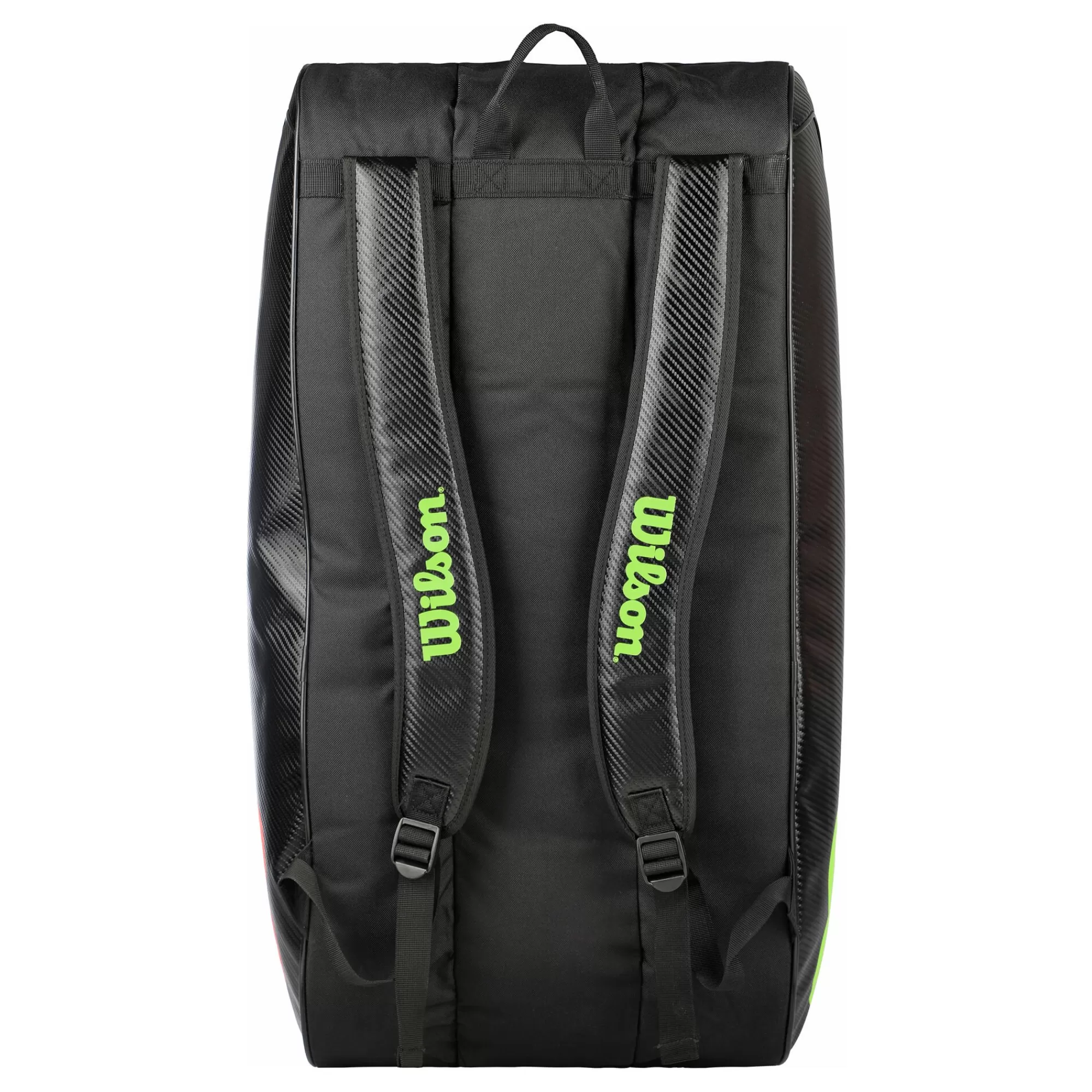Elite Racket Bag 15 Pack Special Edition - Black, Lime>Wilson Cheap