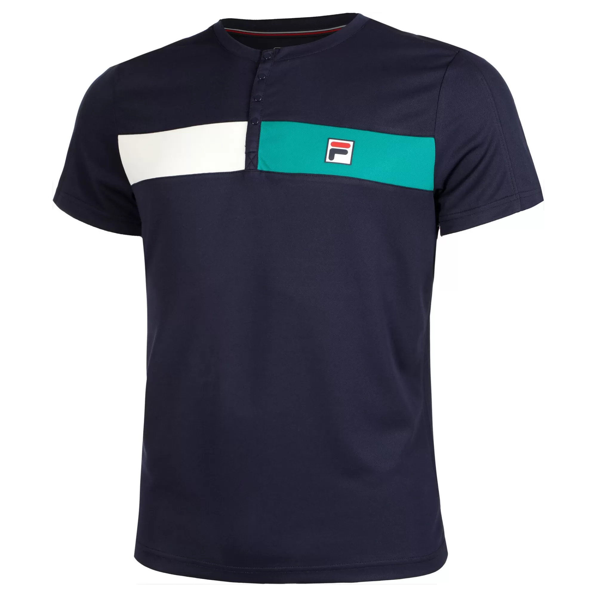 Emilio T-Shirt Men - Dark Blue, Multicoloured>Fila Shop