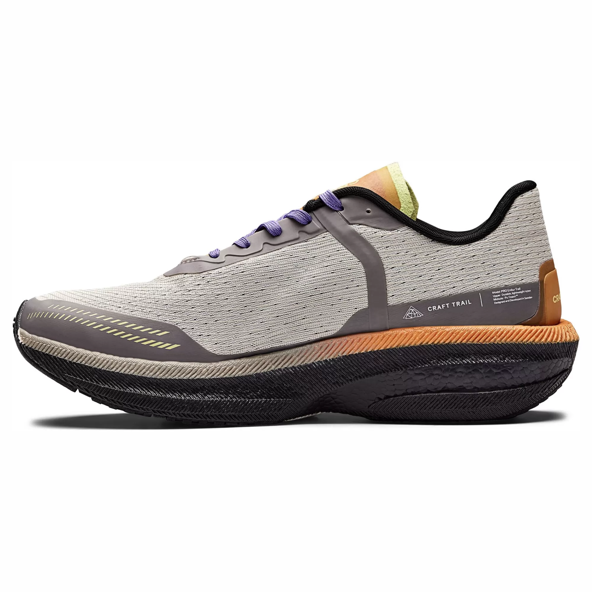 Endurance Trail Running Shoe Men - Beige, Orange>Craft Cheap