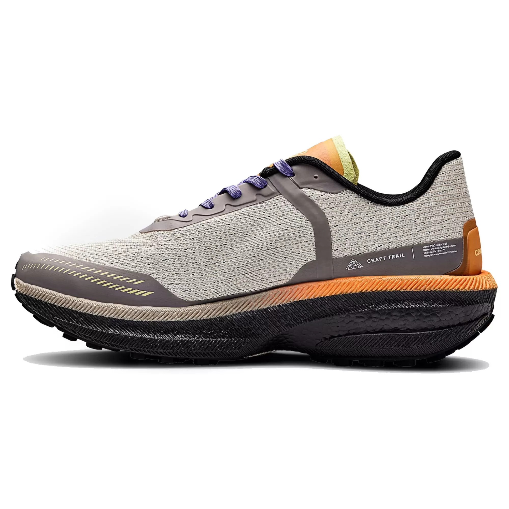 Endurance Trail Running Shoe Women - Beige, Orange>Craft Cheap