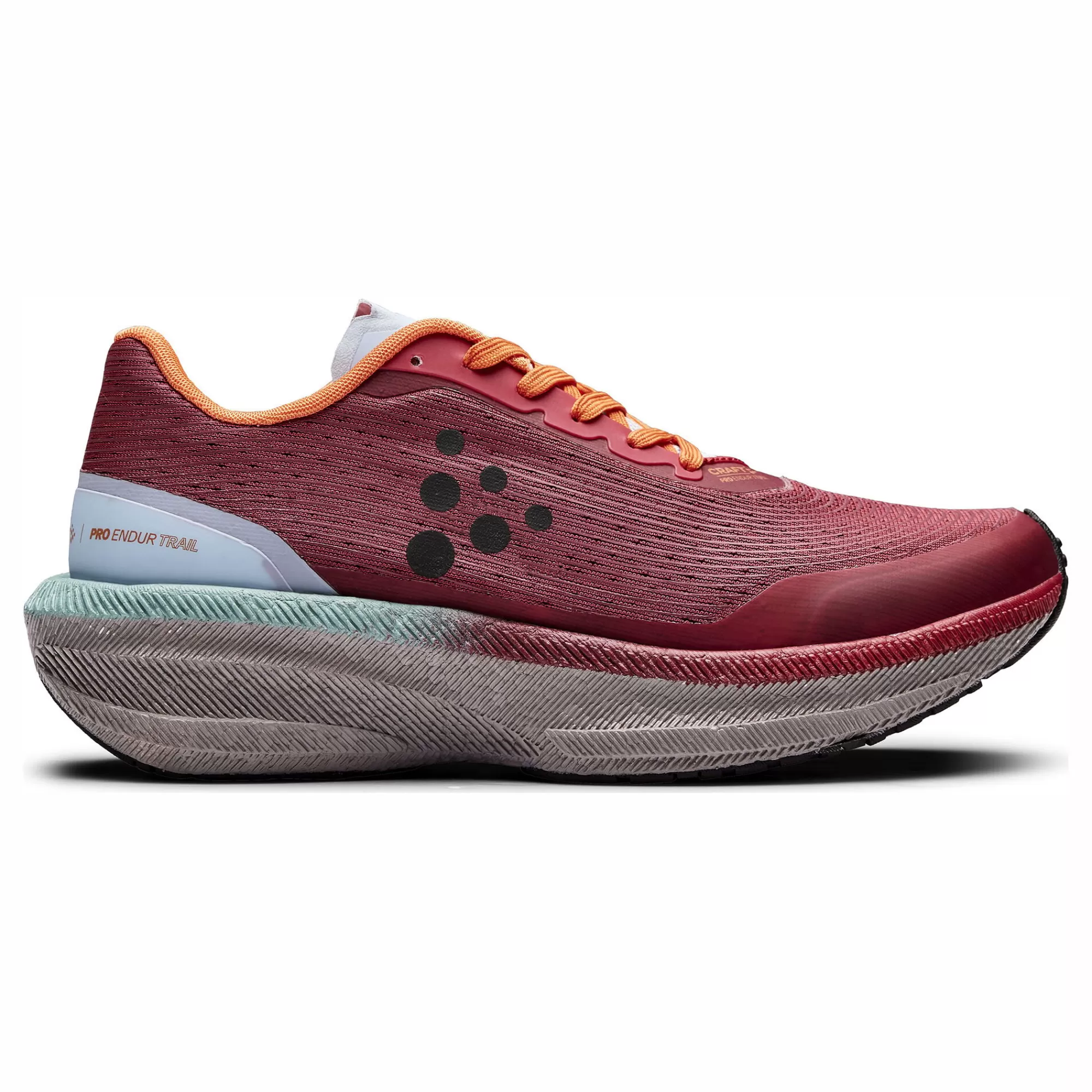Endurance Trail Running Shoe Women - Red, Light Blue>Craft Store