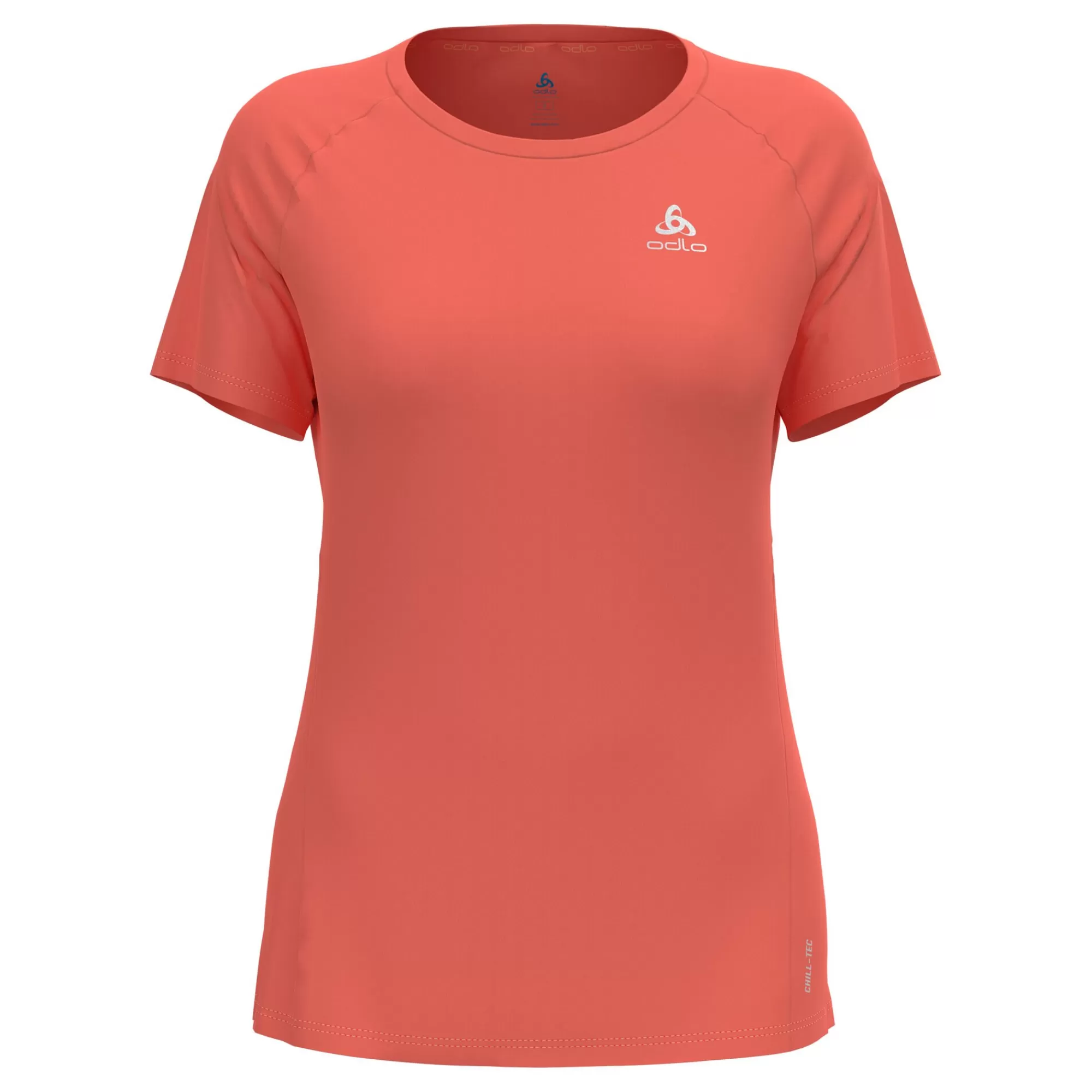 Essential Chill-Tec Crew Neck Running Shirt Women ->Odlo Flash Sale