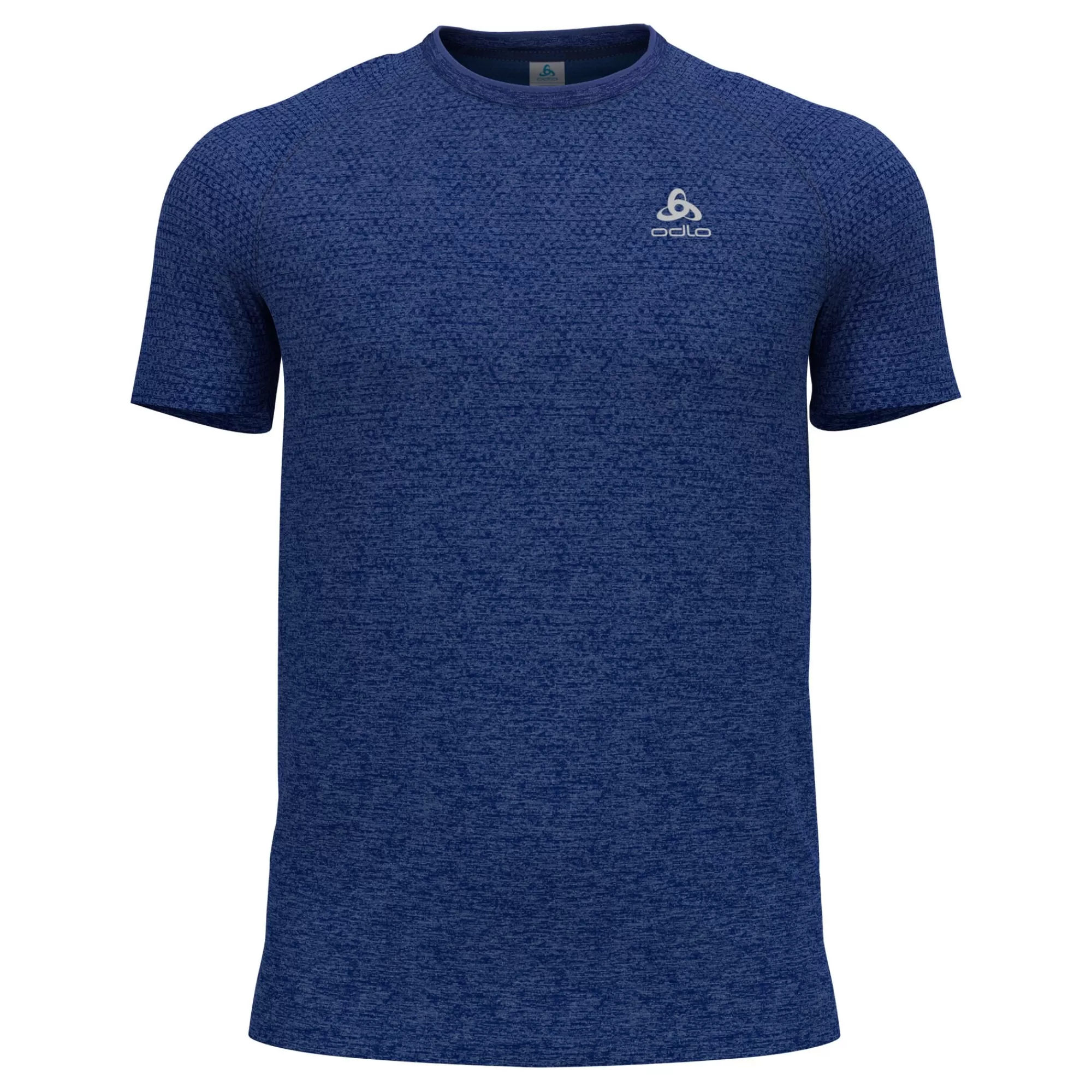 Essential Seamless Crew Neck Running Shirt Men - Dark Blue>Odlo Hot