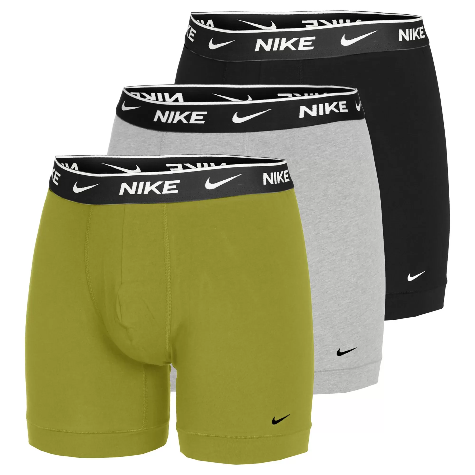 Everyday Cotton Sretch Boxer Shorts 3 Pack Men ->Nike Outlet
