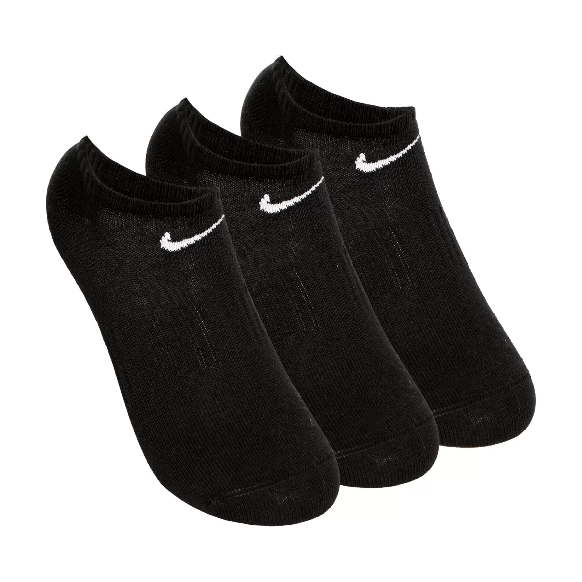 Everyday Lightweight Sports Socks 3 Pack - Black, White>Nike Best