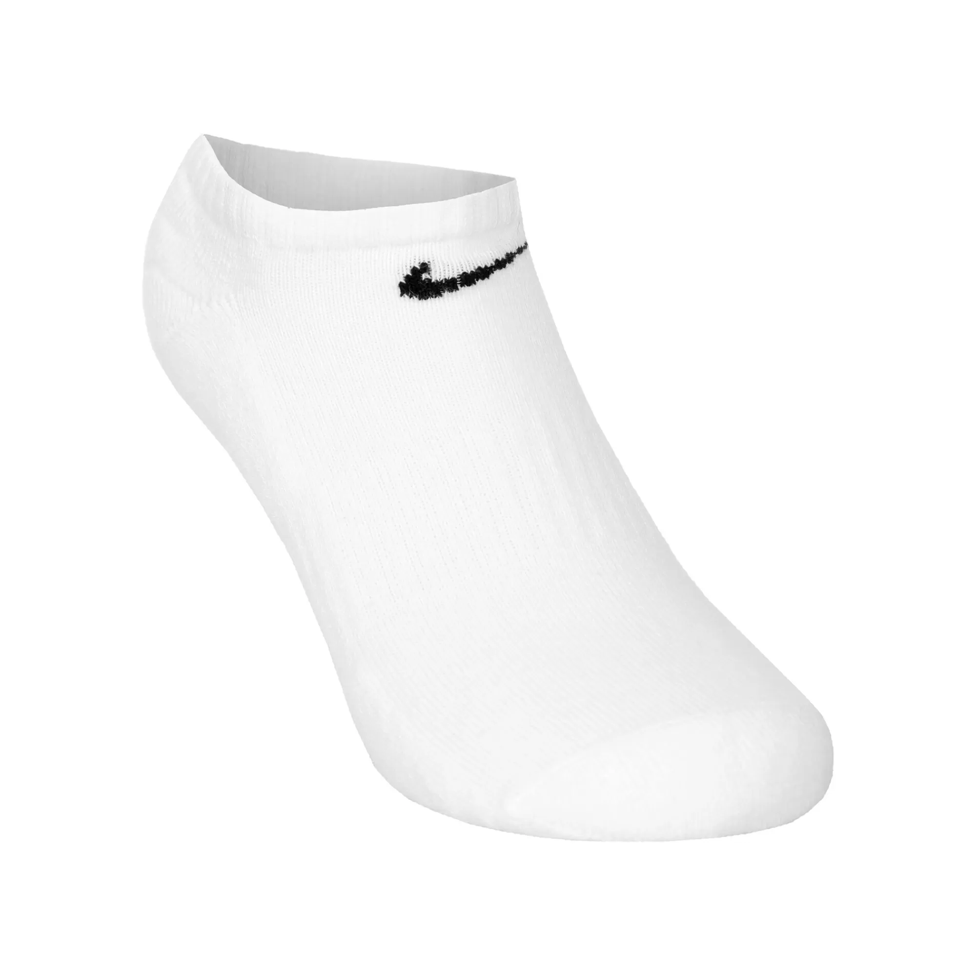 Everyday No-Show Tennis Socks 6 Pack - White, Black>Nike Hot
