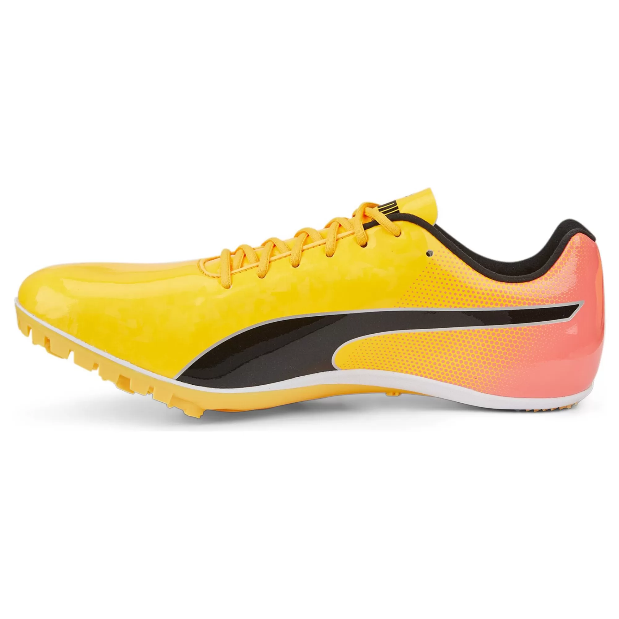 EvoSPEED Sprint 14 Spike Shoes - Yellow, Orange>Puma Shop