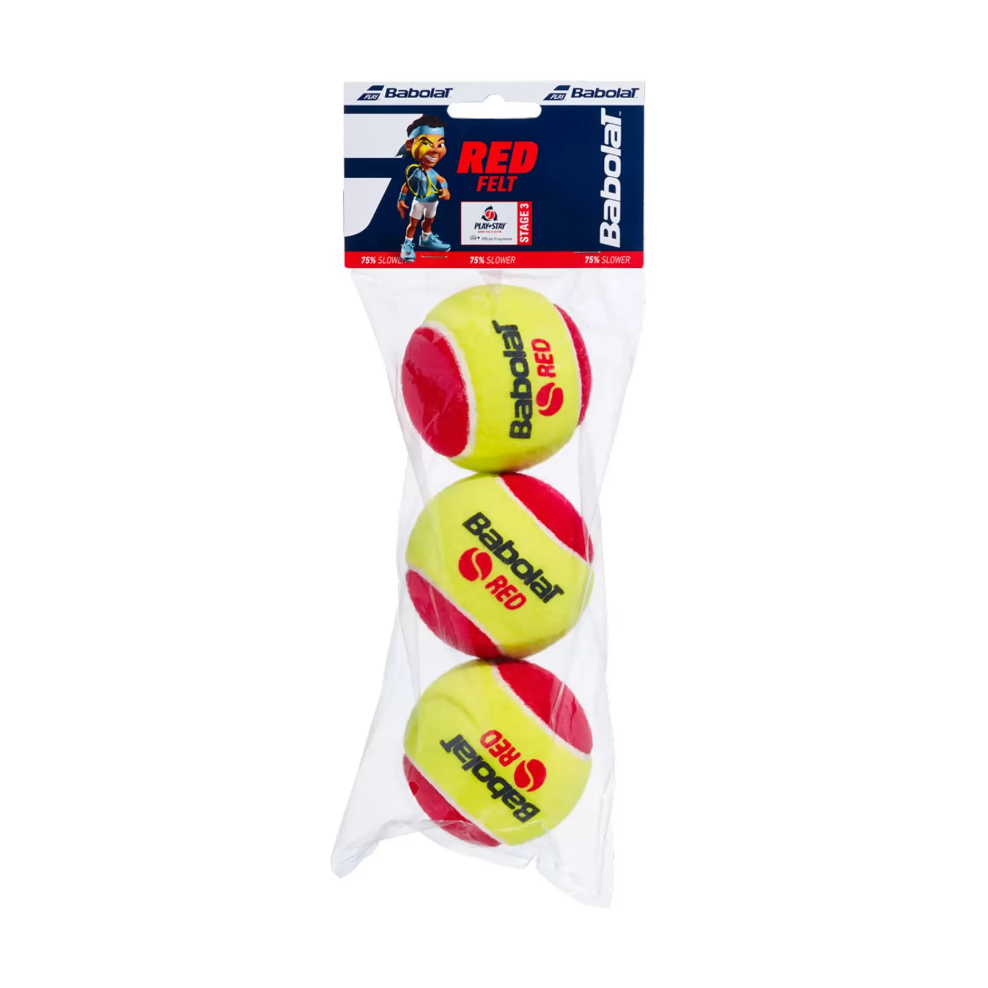Felt (Stage 3) 3 Pack>Babolat New