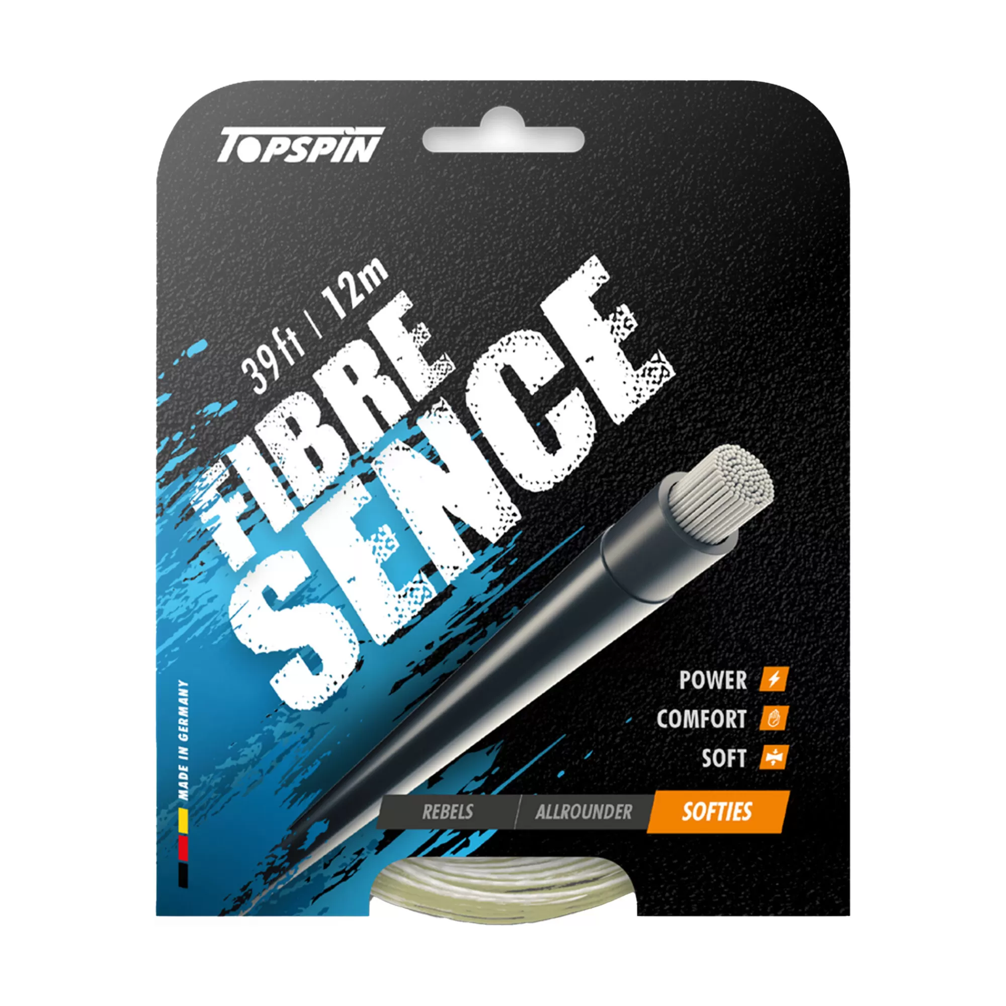 Fibre Sence 12m String Set - Ecru>Topspin New