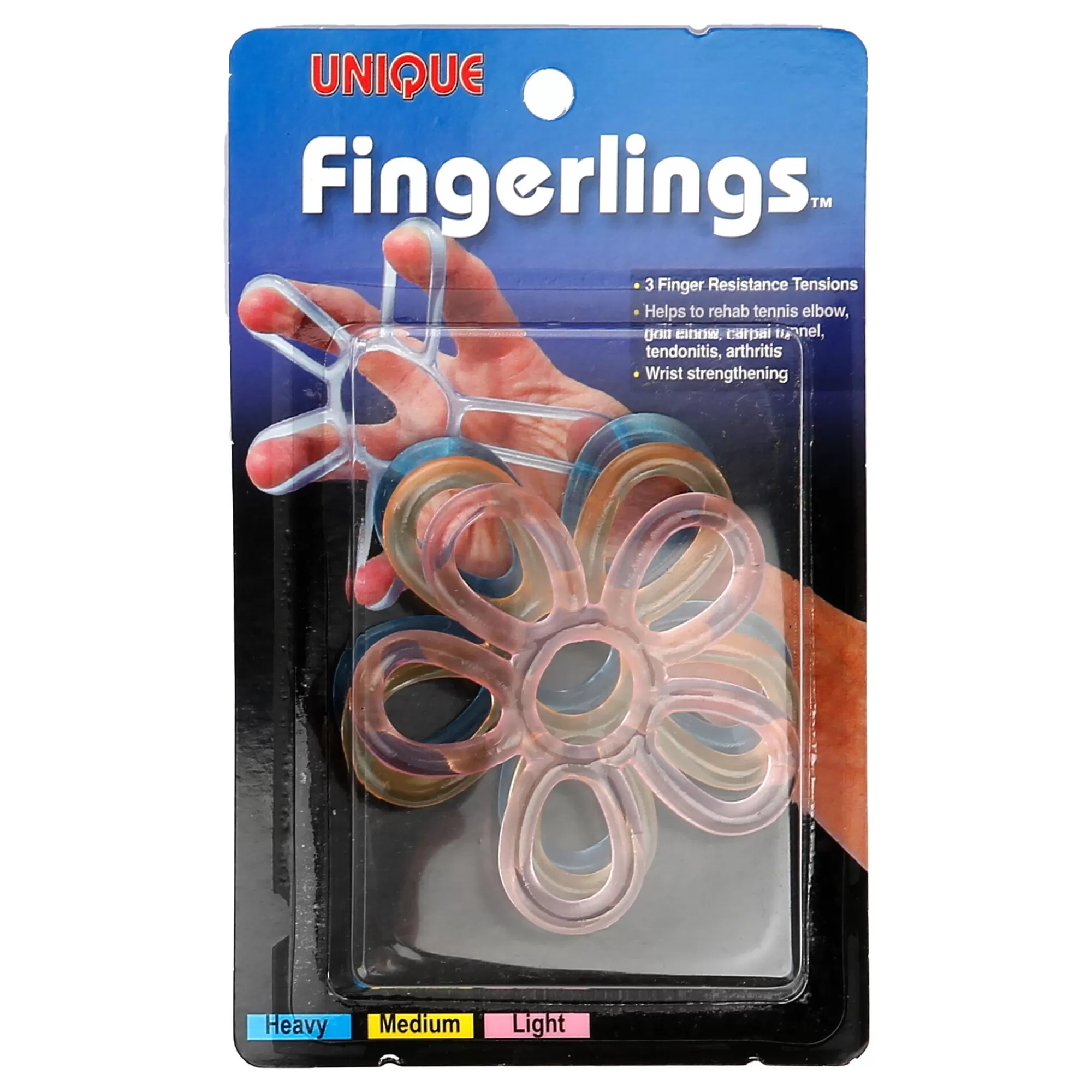 Fingerlings Bandage 3 Pack - Black>Tourna Fashion