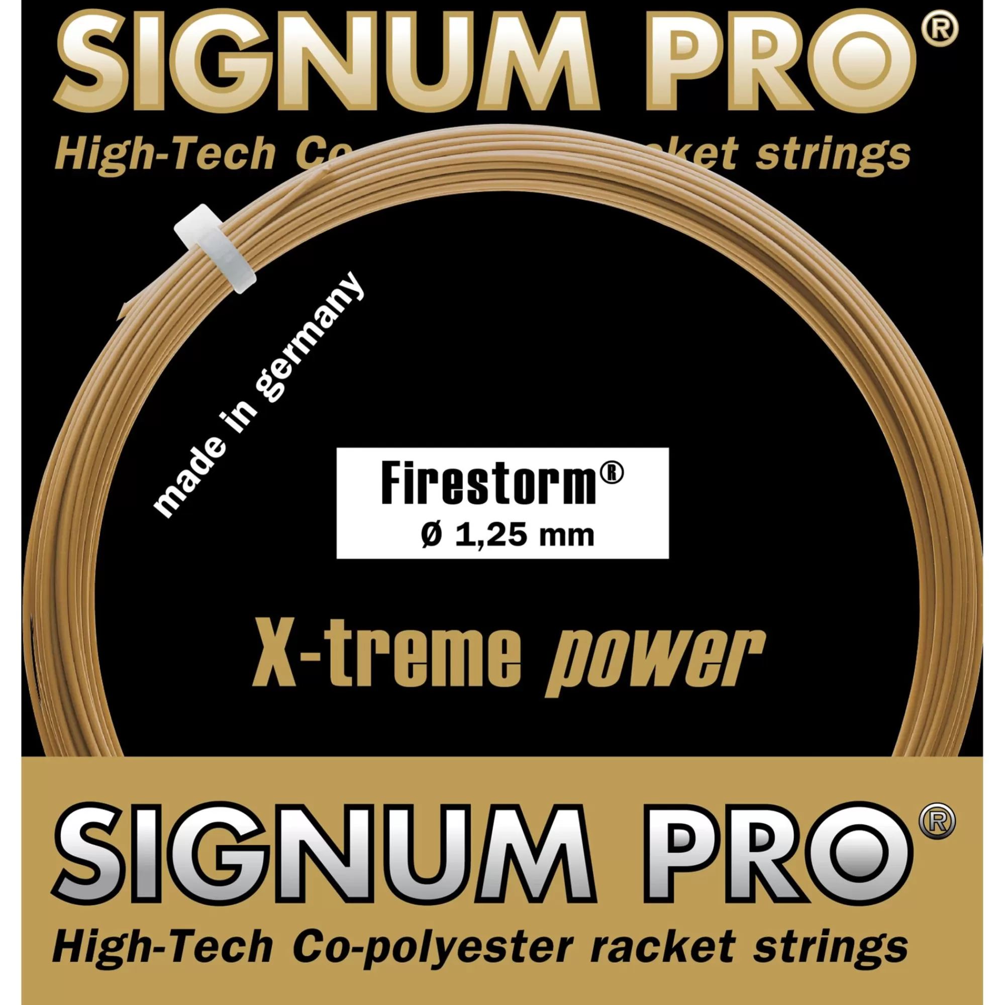 Firestorm Metallic String Set 12,2m - Gold>Signum Pro Cheap