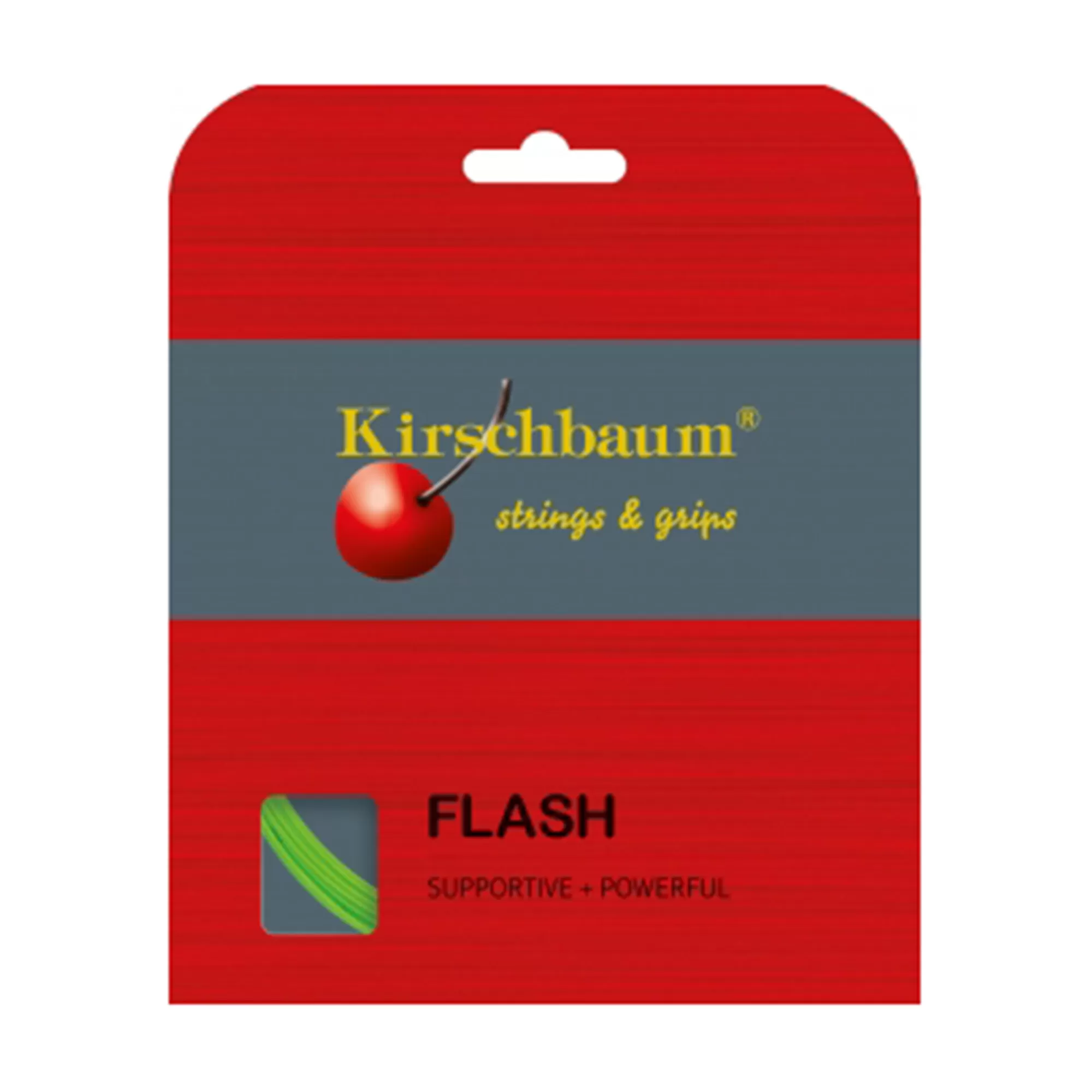 Flash String Set - Green>Kirschbaum Shop