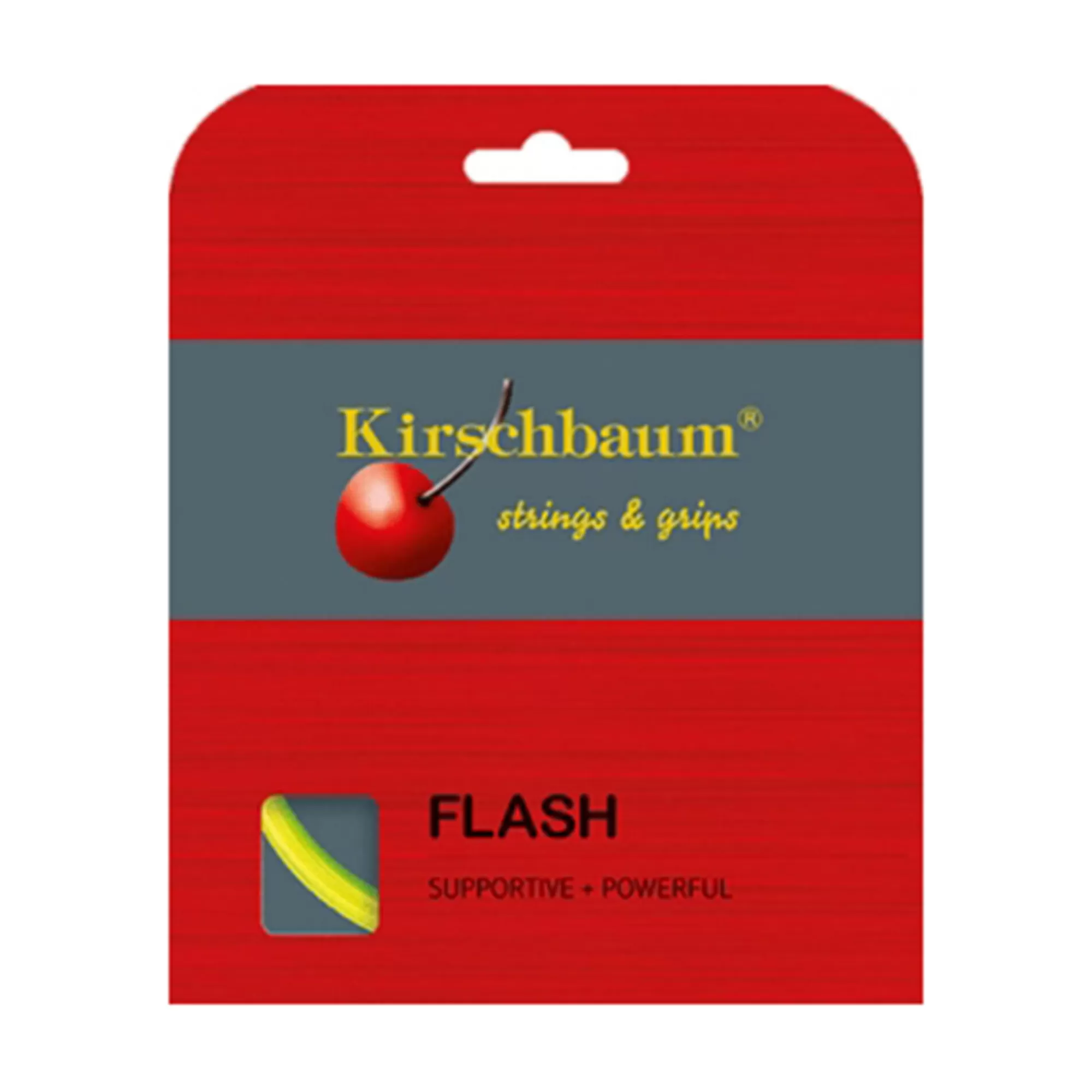 Flash String Set - Yellow>Kirschbaum Shop