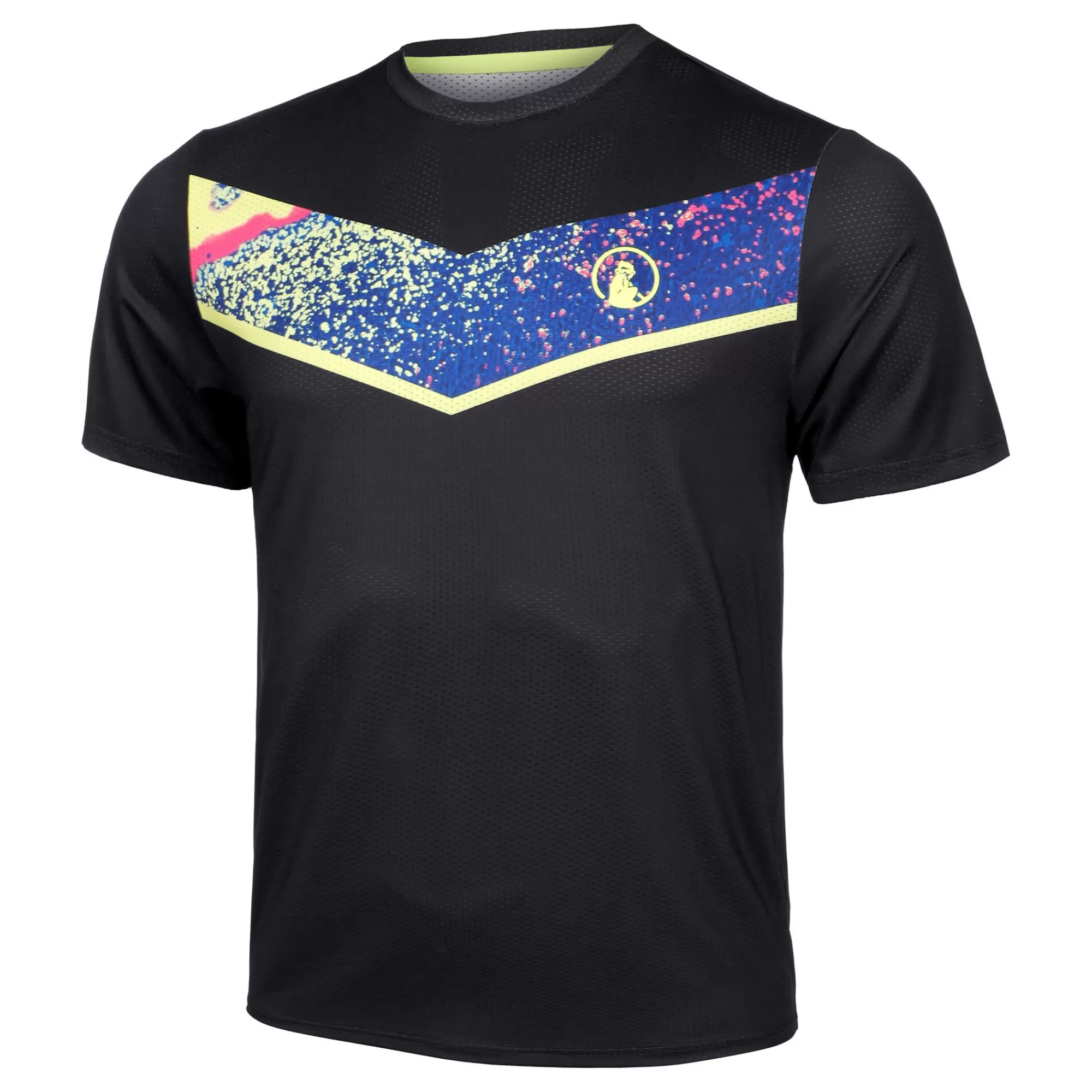 Flashy Receiver T-Shirt Men - Black, Multicoloured>Quiet Please Hot