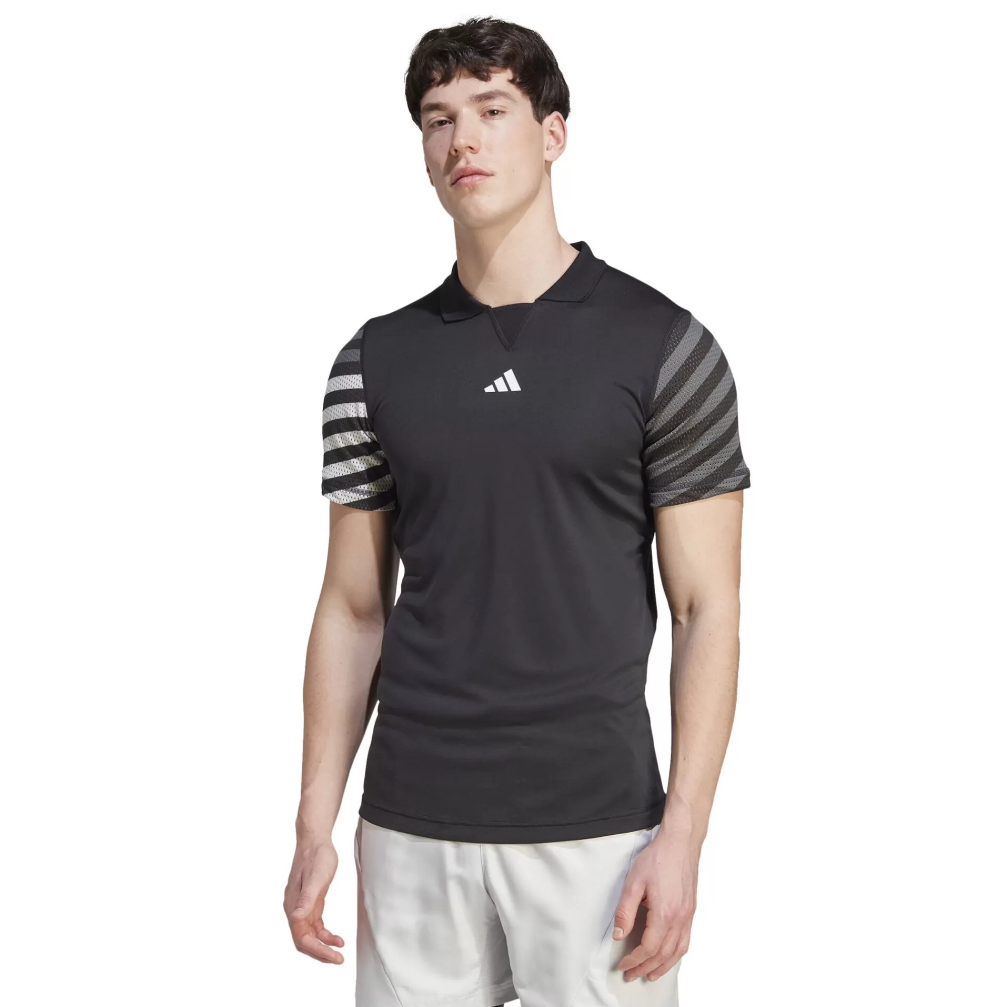 FLFT Pro Polo Men - Black, Multicoloured>adidas Hot