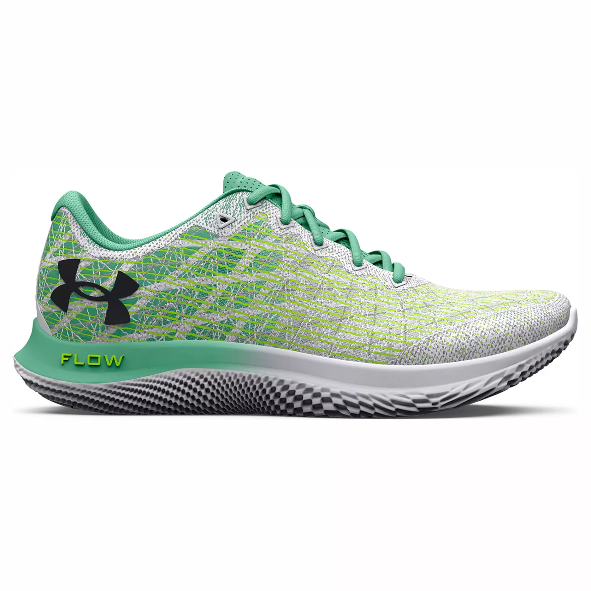 FLOW Velociti Wind 2 Neutral Running Shoe Women - White, Green>Under Armour Hot
