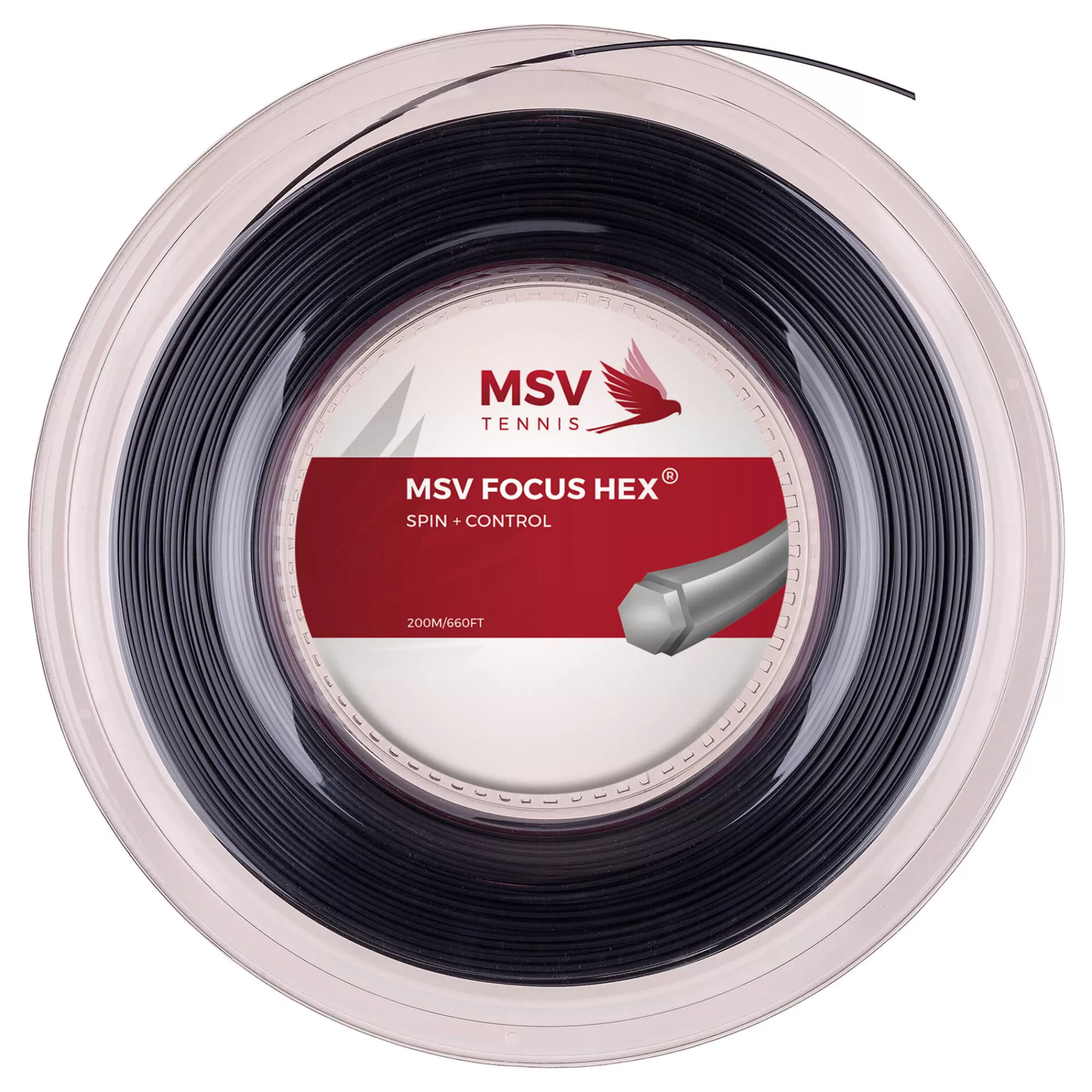 Focus-HEX String Reel 200m - Black>MSV Online