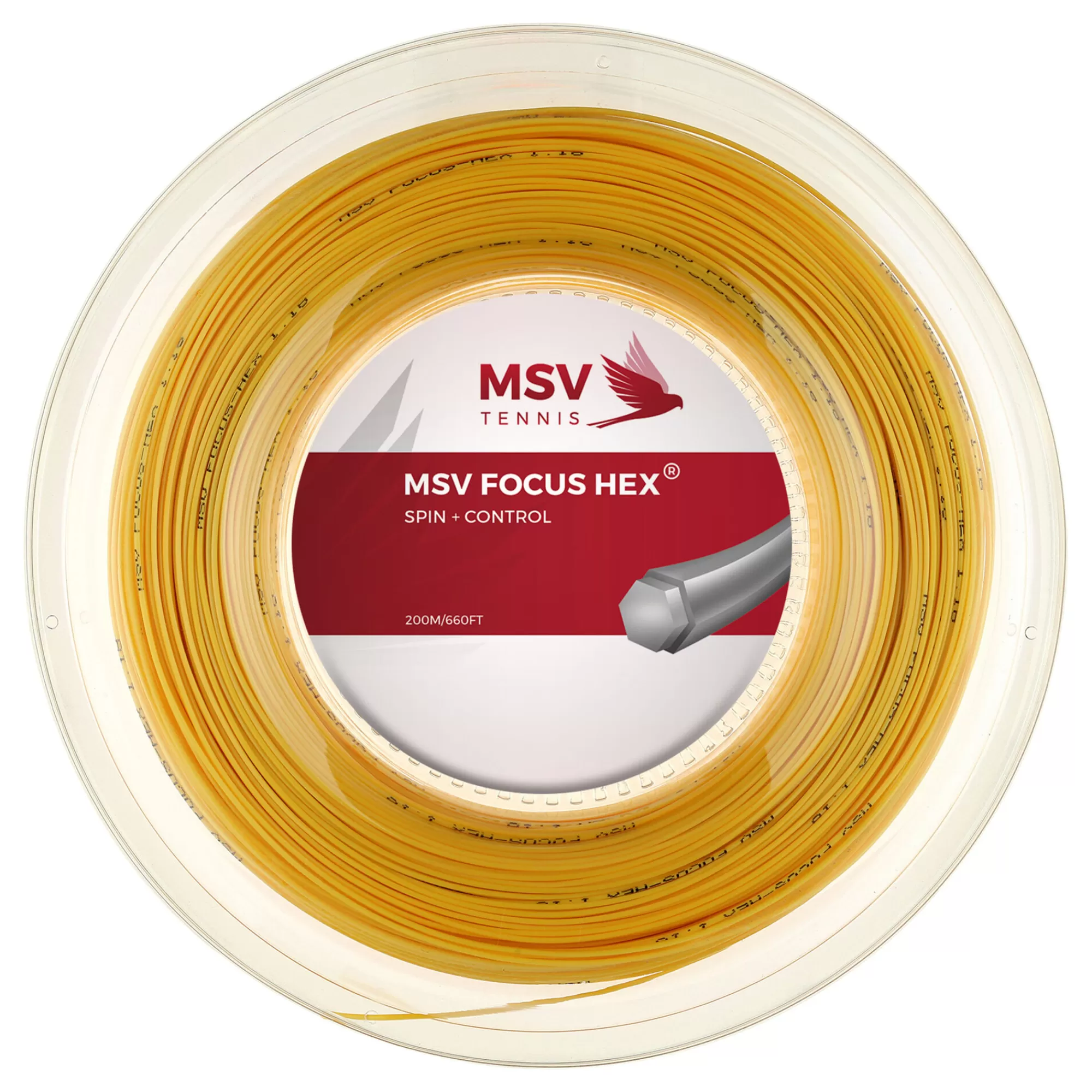 Focus-HEX String Reel 200m - Yellow>MSV Sale