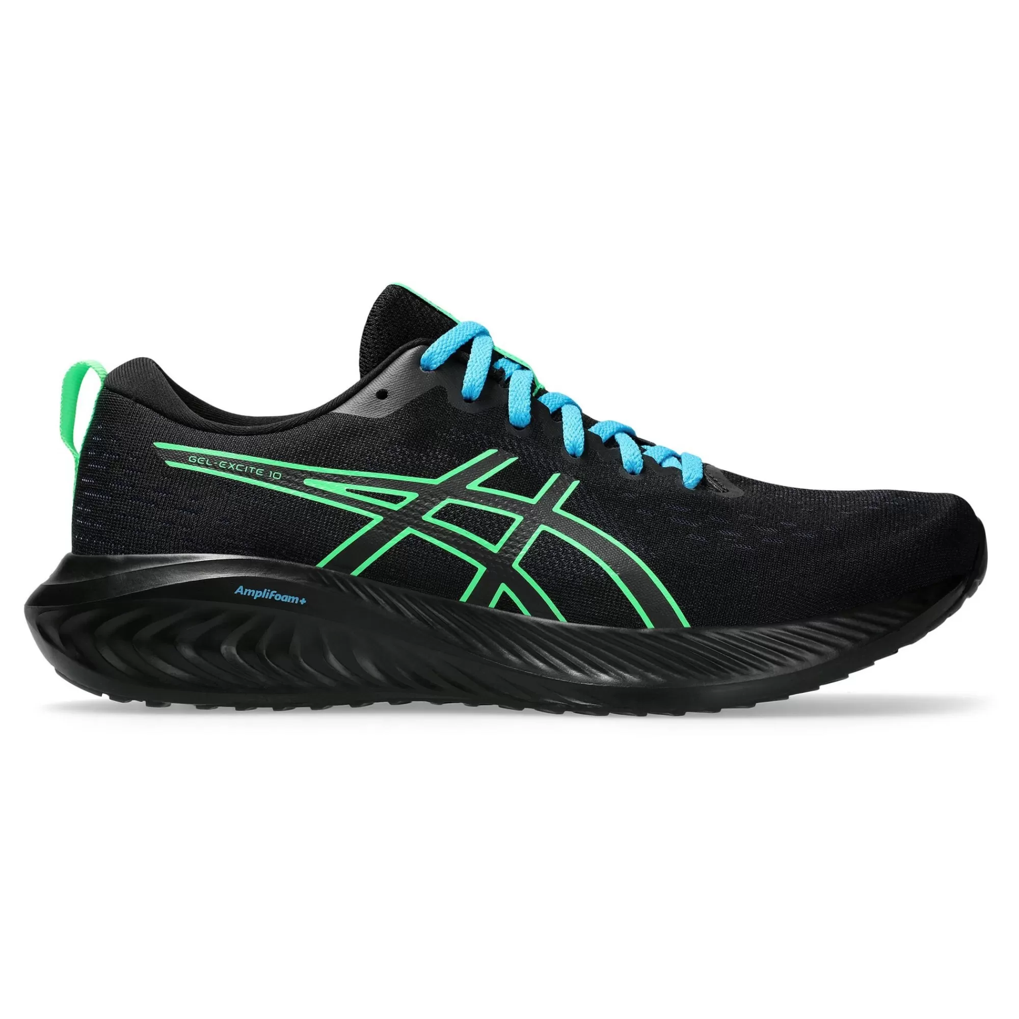 Gel-Excite 10 Neutral Running Shoe Men - Black, Green>ASICS Shop