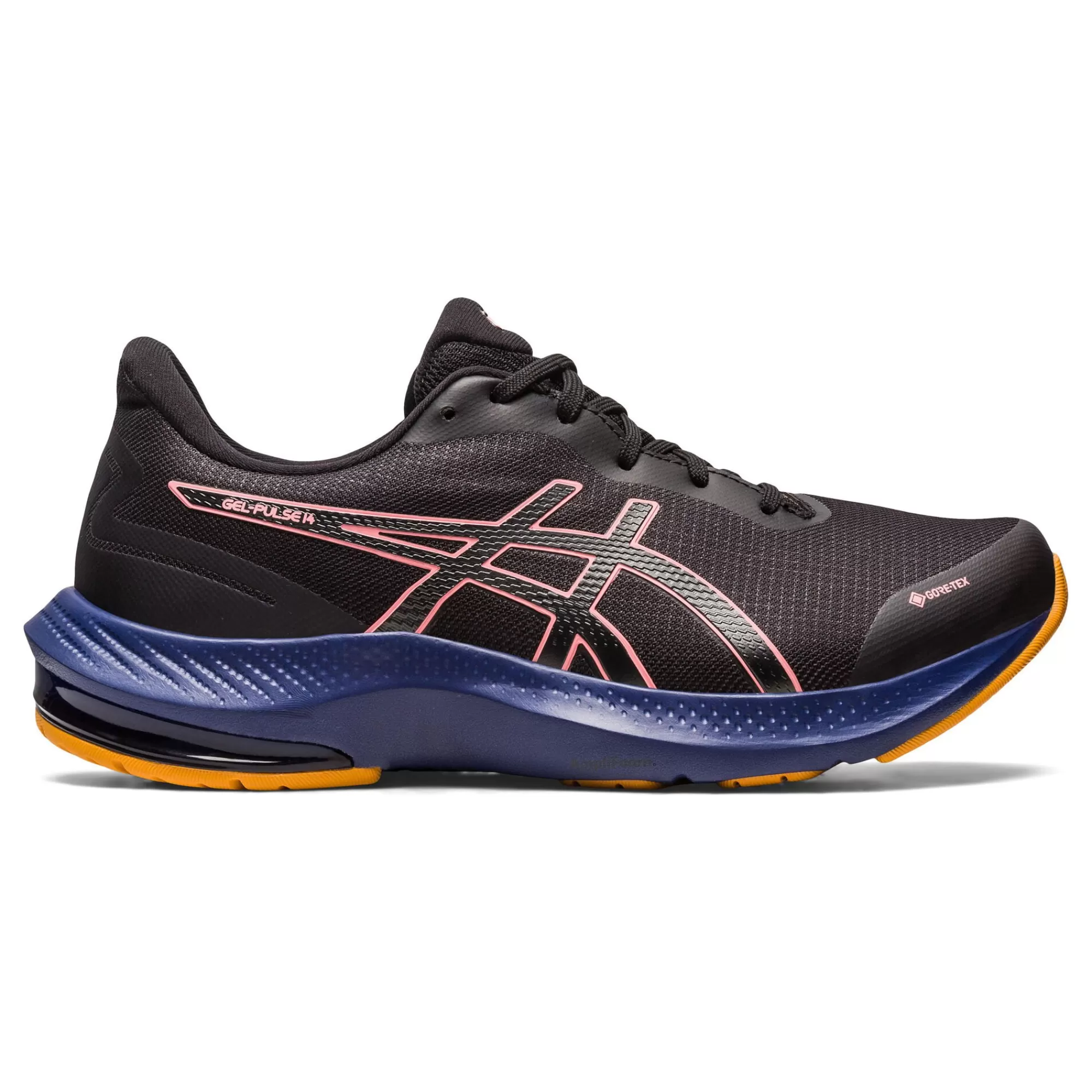 Gel-Pulse 14 GTX Trail Running Shoe Women - Black, Orange>ASICS Shop
