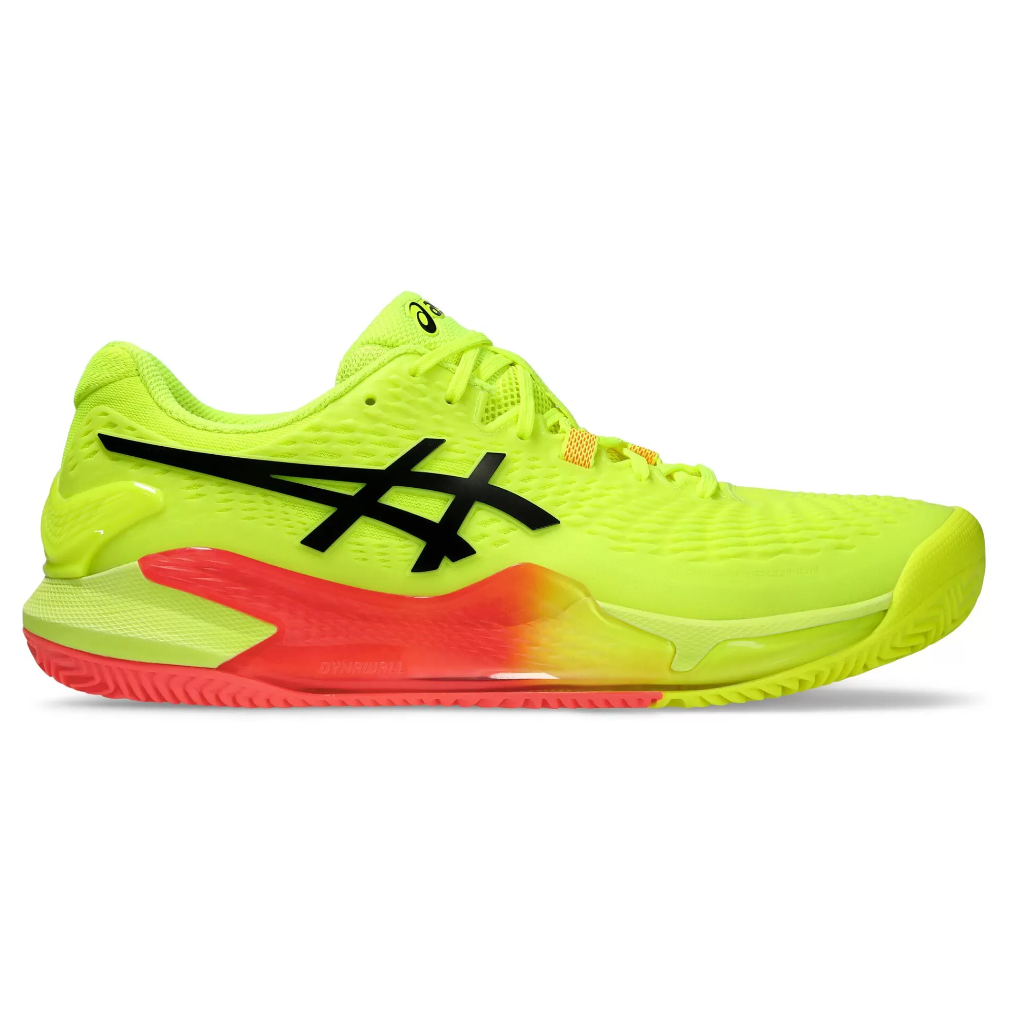 Gel-Resolution 9 Clay Court Shoe Men - Yellow, Black>ASICS Fashion