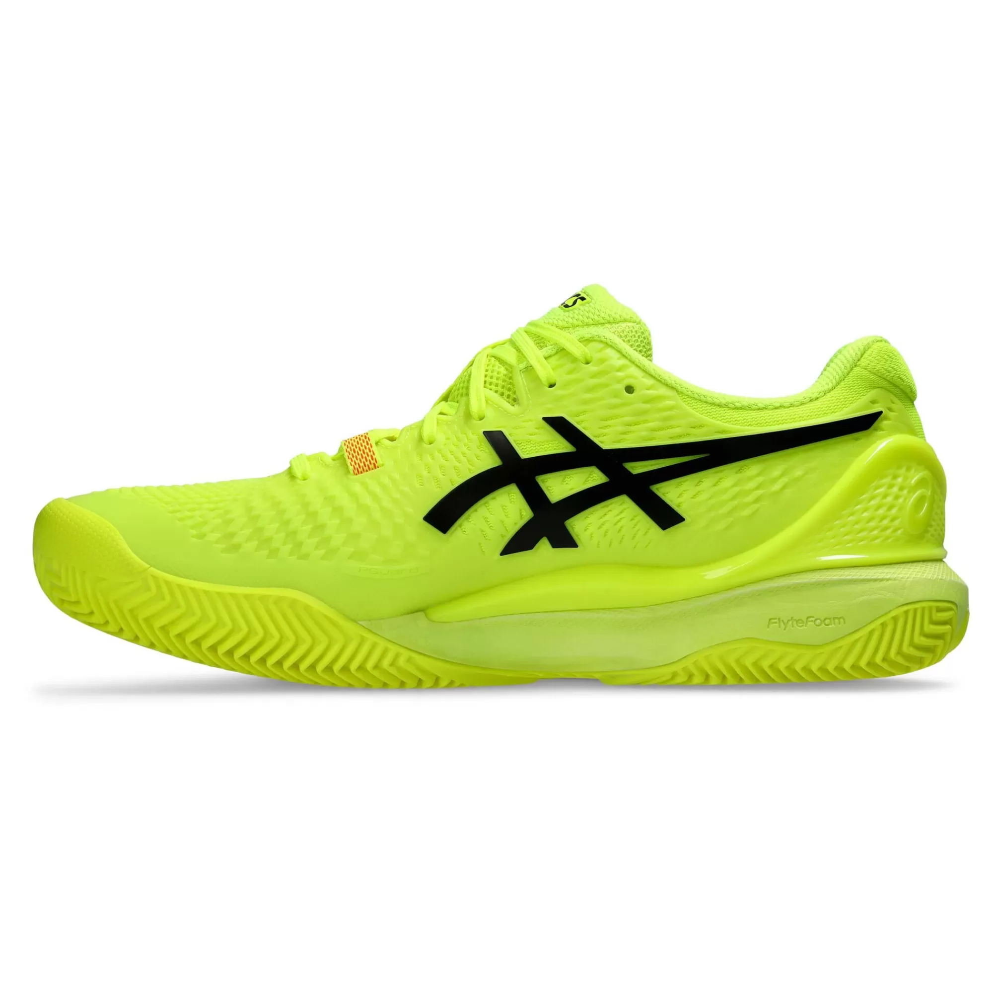 Gel-Resolution 9 Clay Court Shoe Men - Yellow, Black>ASICS Fashion