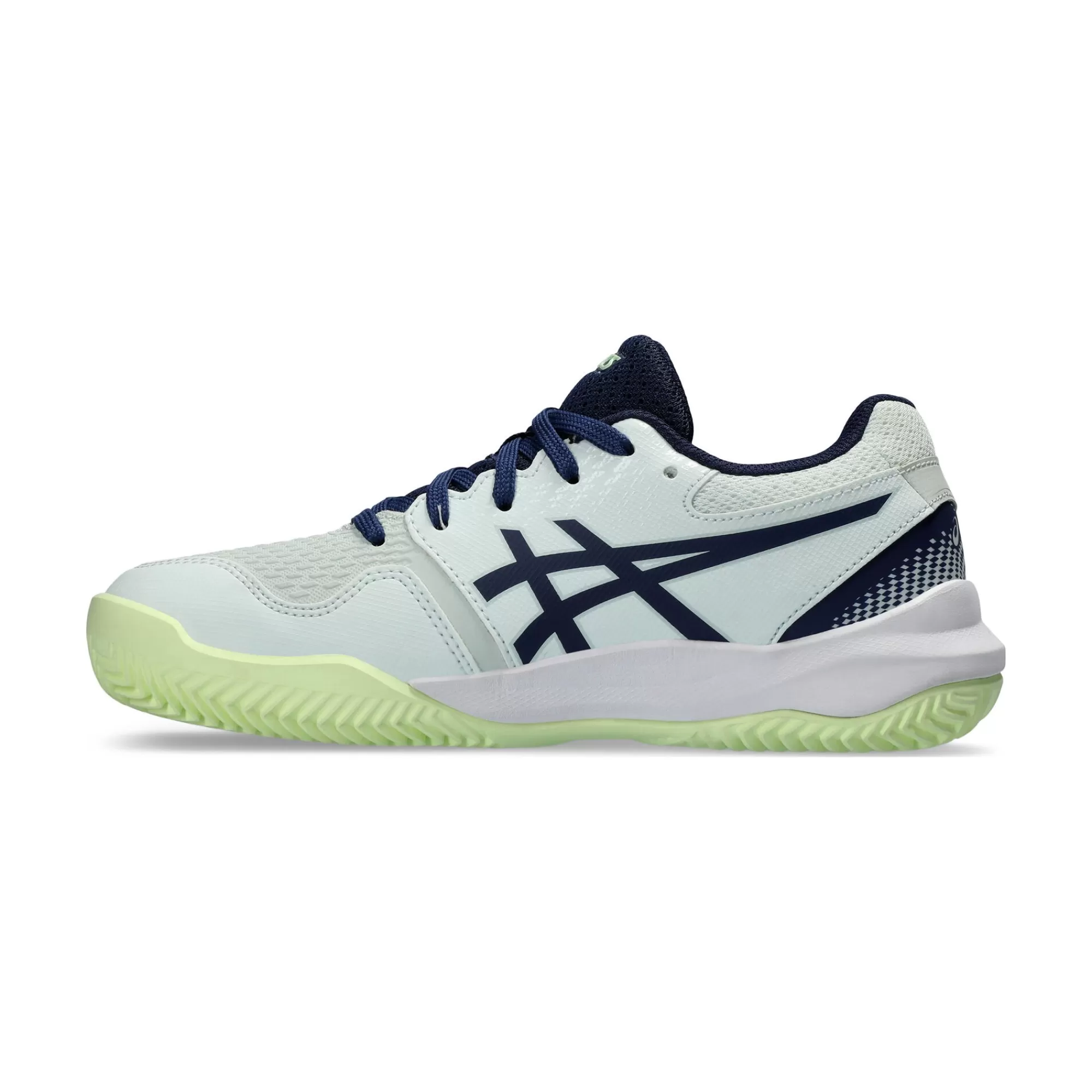 Gel-Resolution 9 GS Clay Court Shoe Kids - Mint, Dark Blue>ASICS Sale