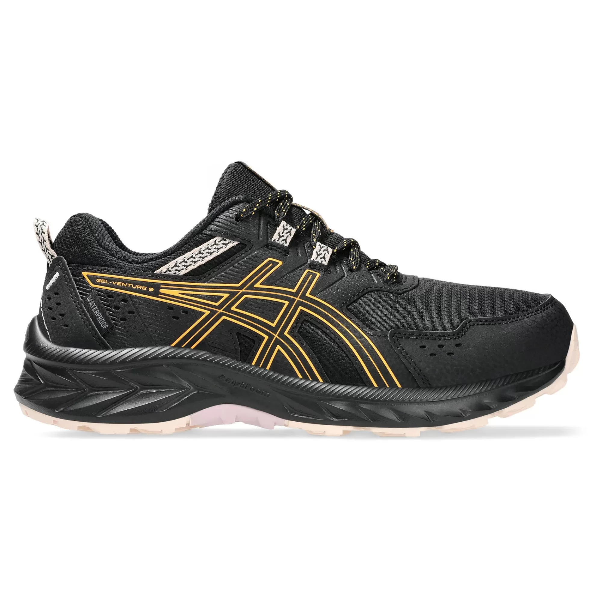 GEL-Venture 9 WP Trail Running Shoe Women - Black, Orange>ASICS Best