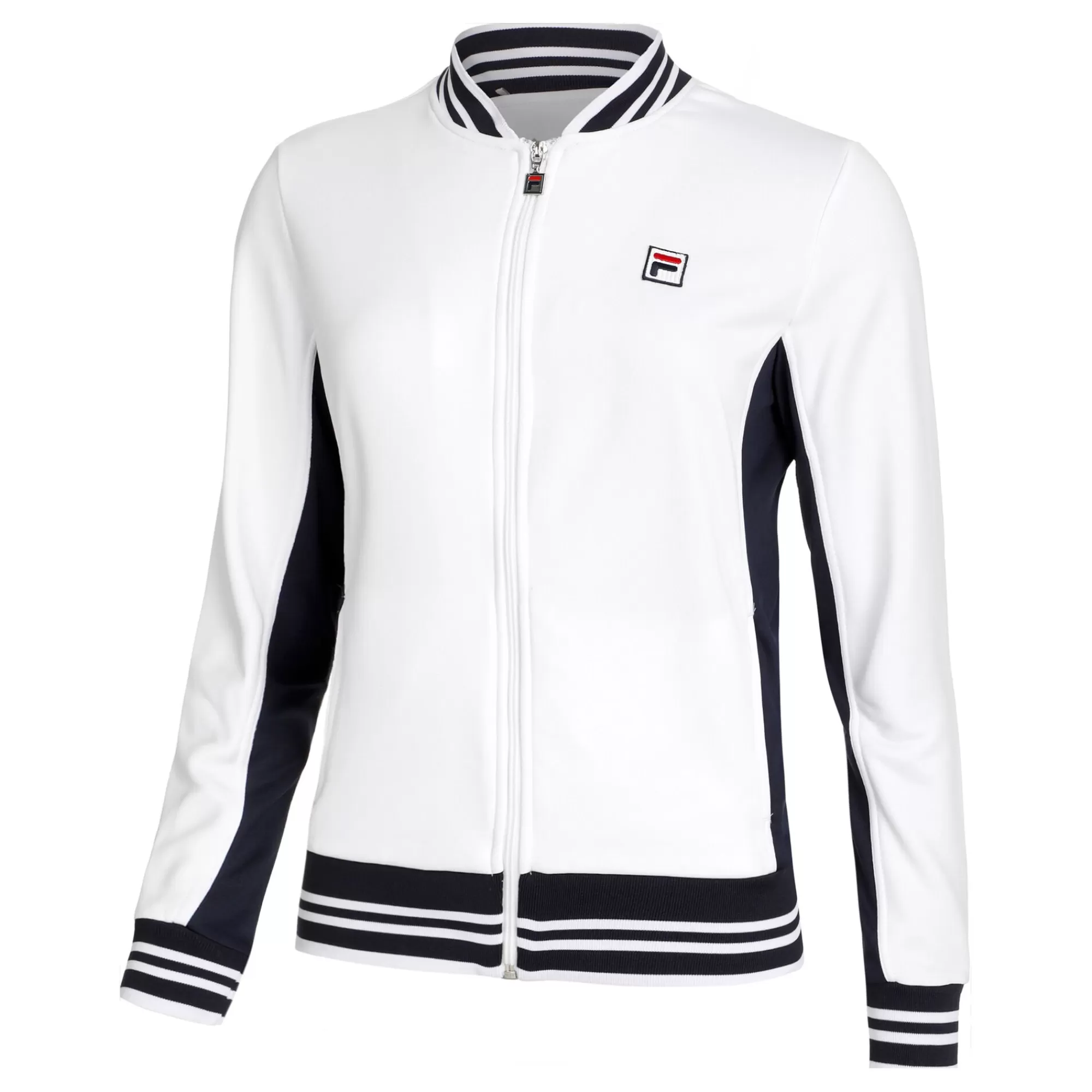Georgina Training Jacket Women - White, Dark Blue>Fila Best