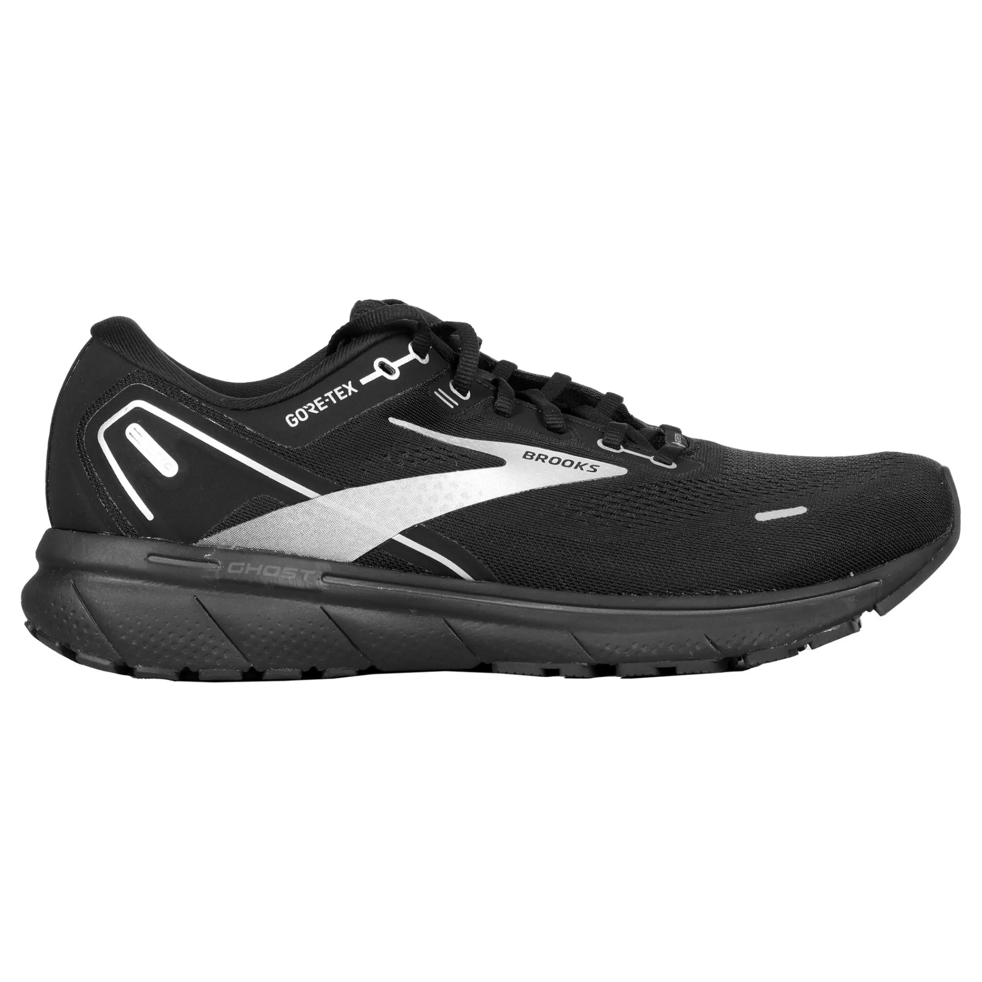 Ghost 14 GTX Neutral Running Shoe Men - Black, Grey>Brooks Flash Sale