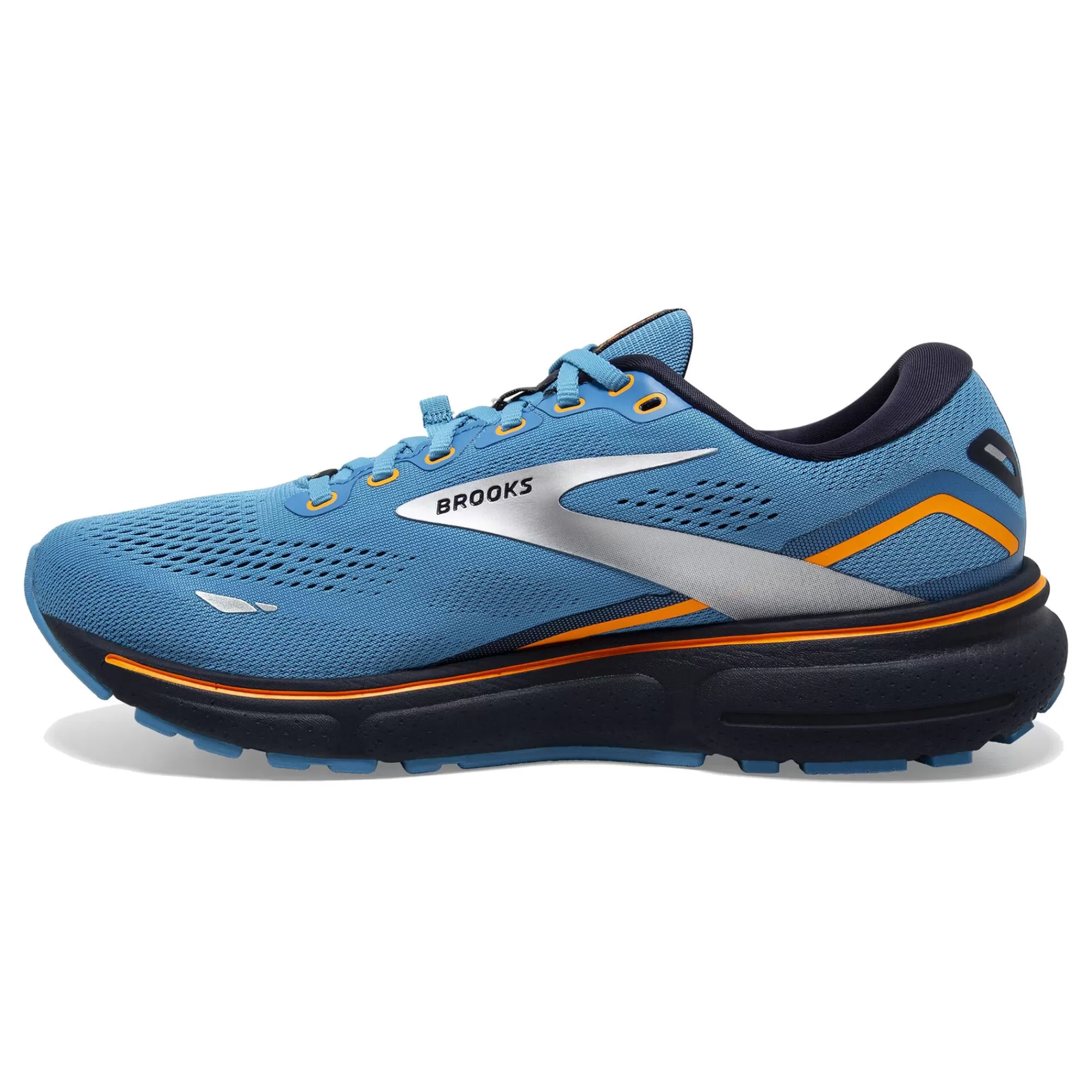 Ghost 15 GTX Neutral Running Shoe Men - Light Blue, Black>Brooks New