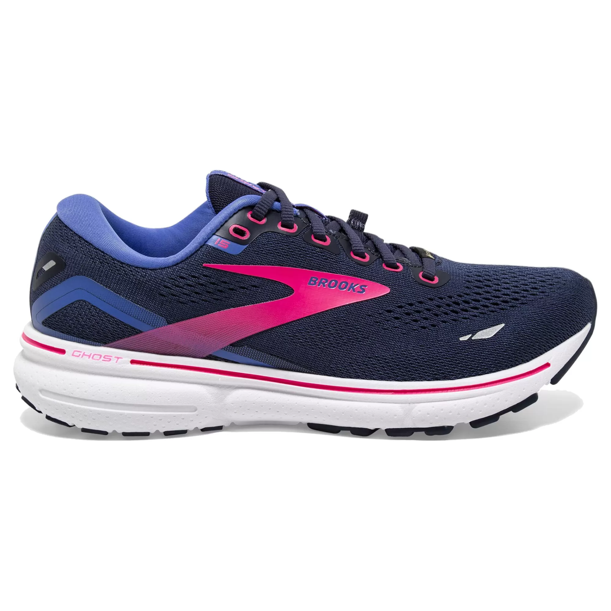 Ghost 15 GTX Neutral Running Shoe Women - Black, Blue>Brooks Fashion