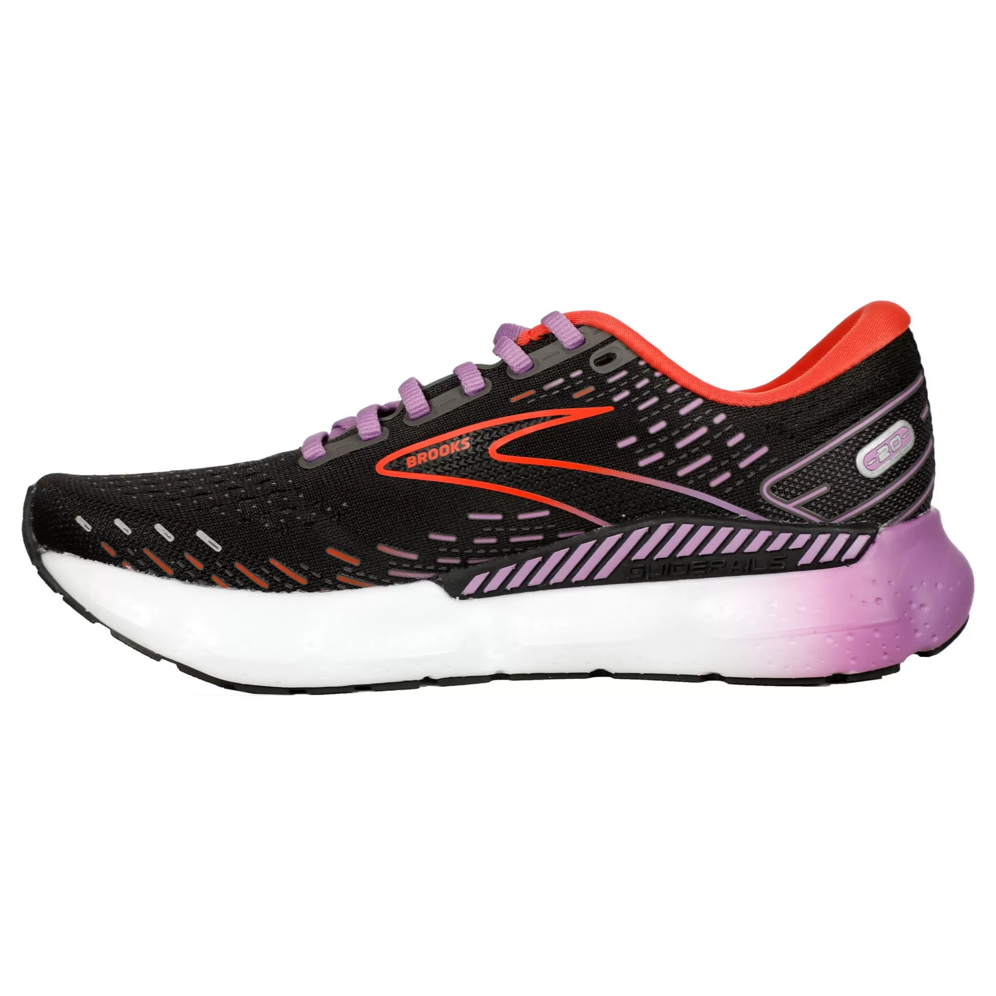 Glycerin 20 Neutral Running Shoe Women - Black, Orange>Brooks Best