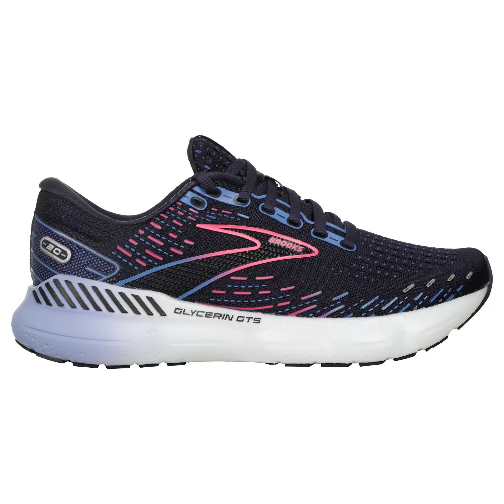 Glycerin GTS 20 Stability Running Shoe Women - Black>Brooks Flash Sale