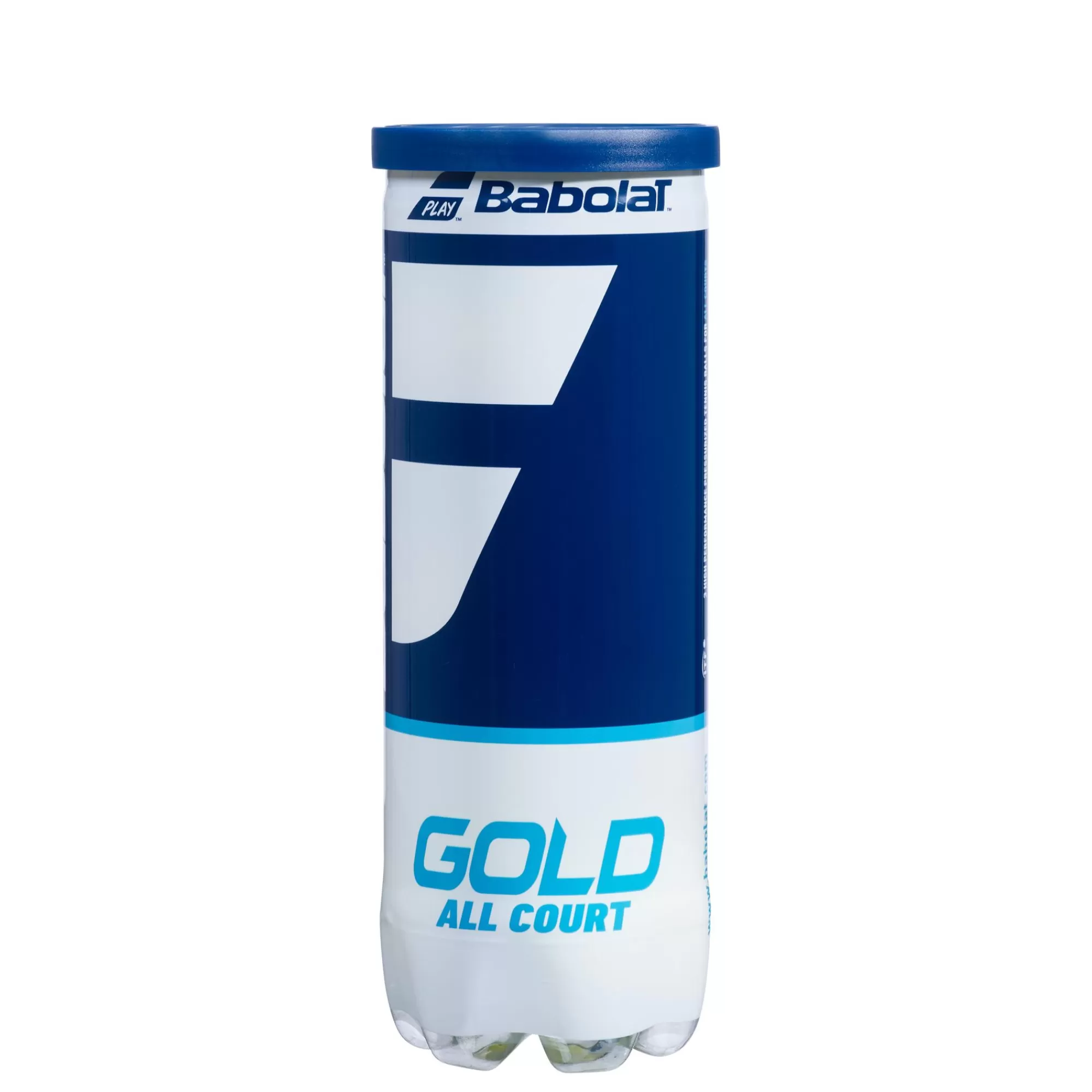 Gold All Court 3 Ball Tube>Babolat Sale