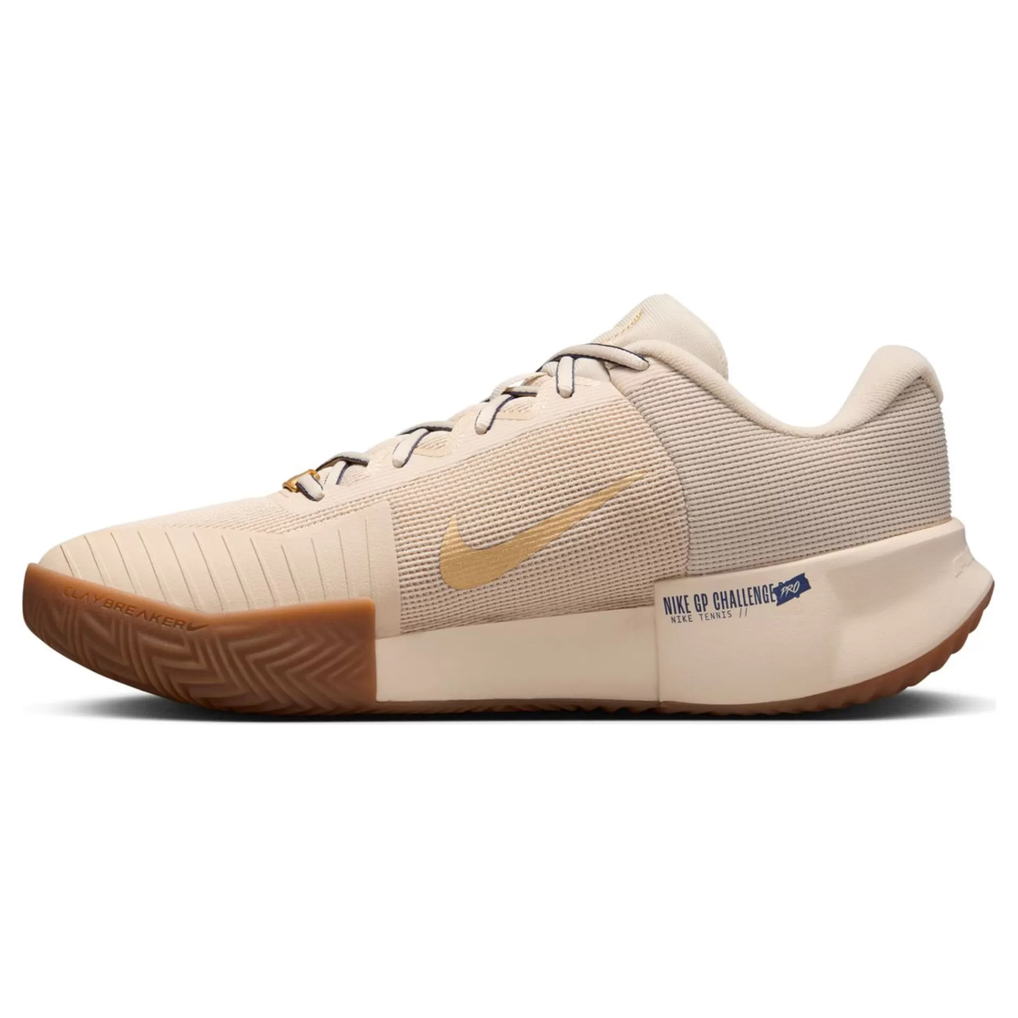 GP Challenge Pro PRM Clay Court Shoe Men - Beige, Dark Blue>Nike Clearance