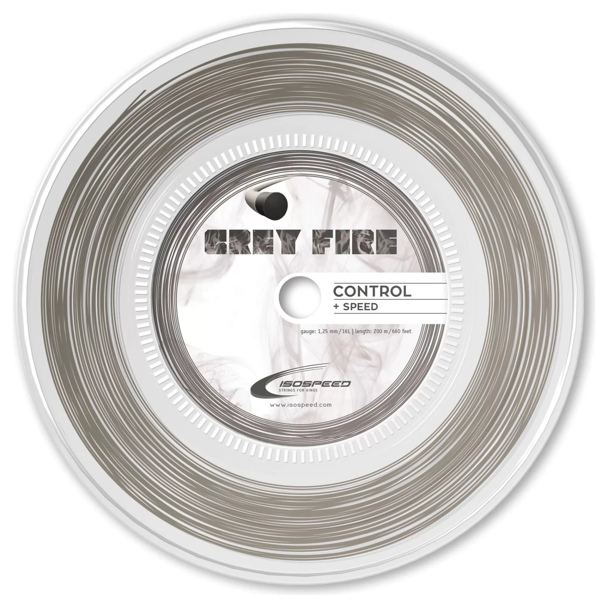 Grey Fire String Reel 200m - Grey>Isospeed Sale