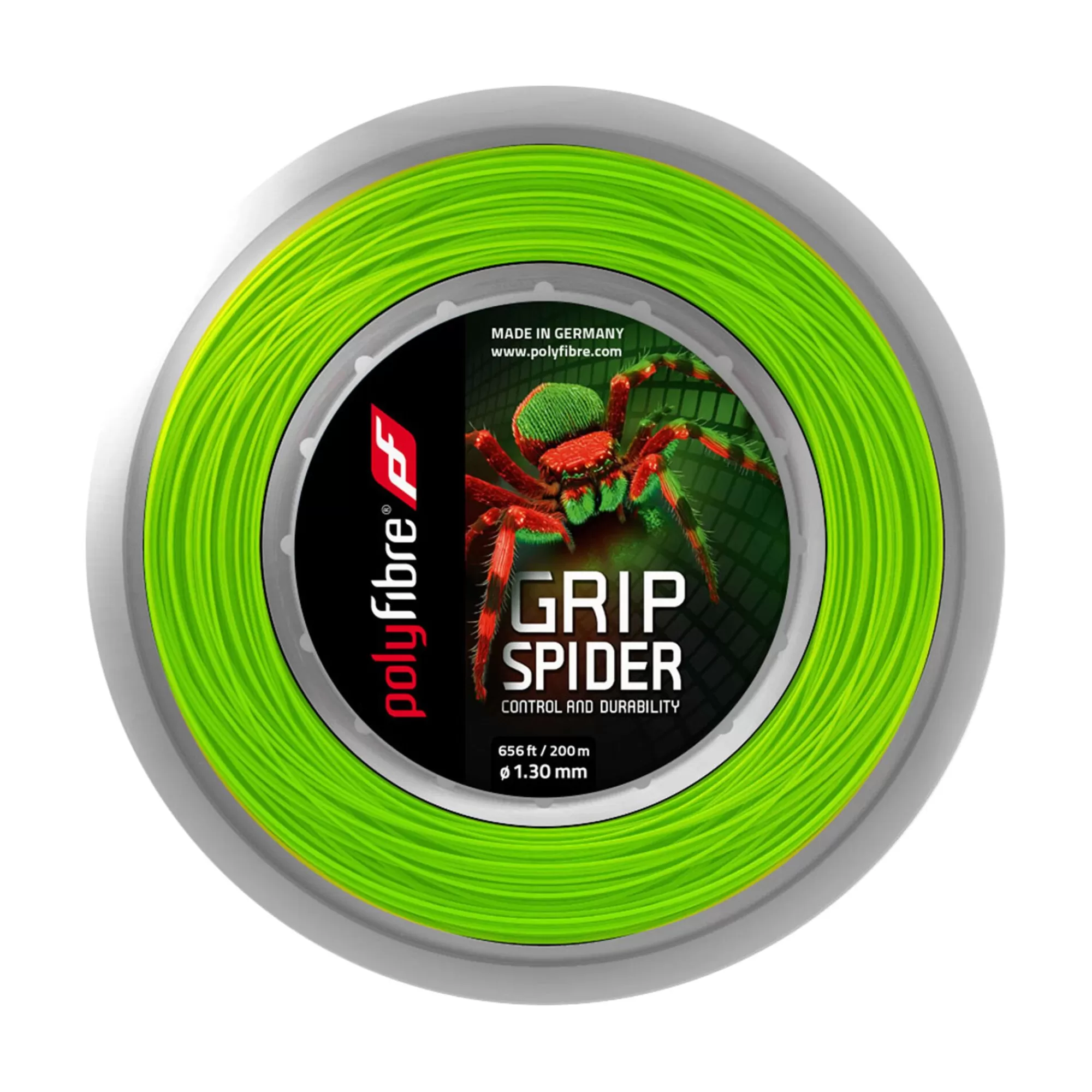 Grip Spider String Reel 200m - Green>Polyfibre Store