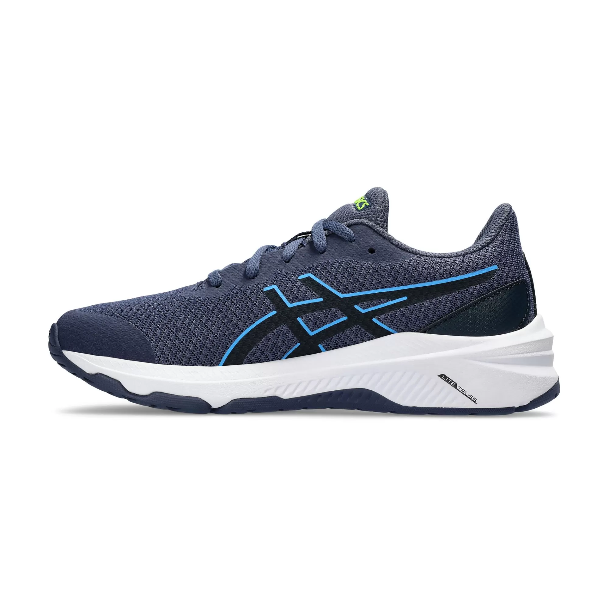 GT-1000 12 GS Stability Running Shoe Kids - Blue, Dark Blue>ASICS Discount