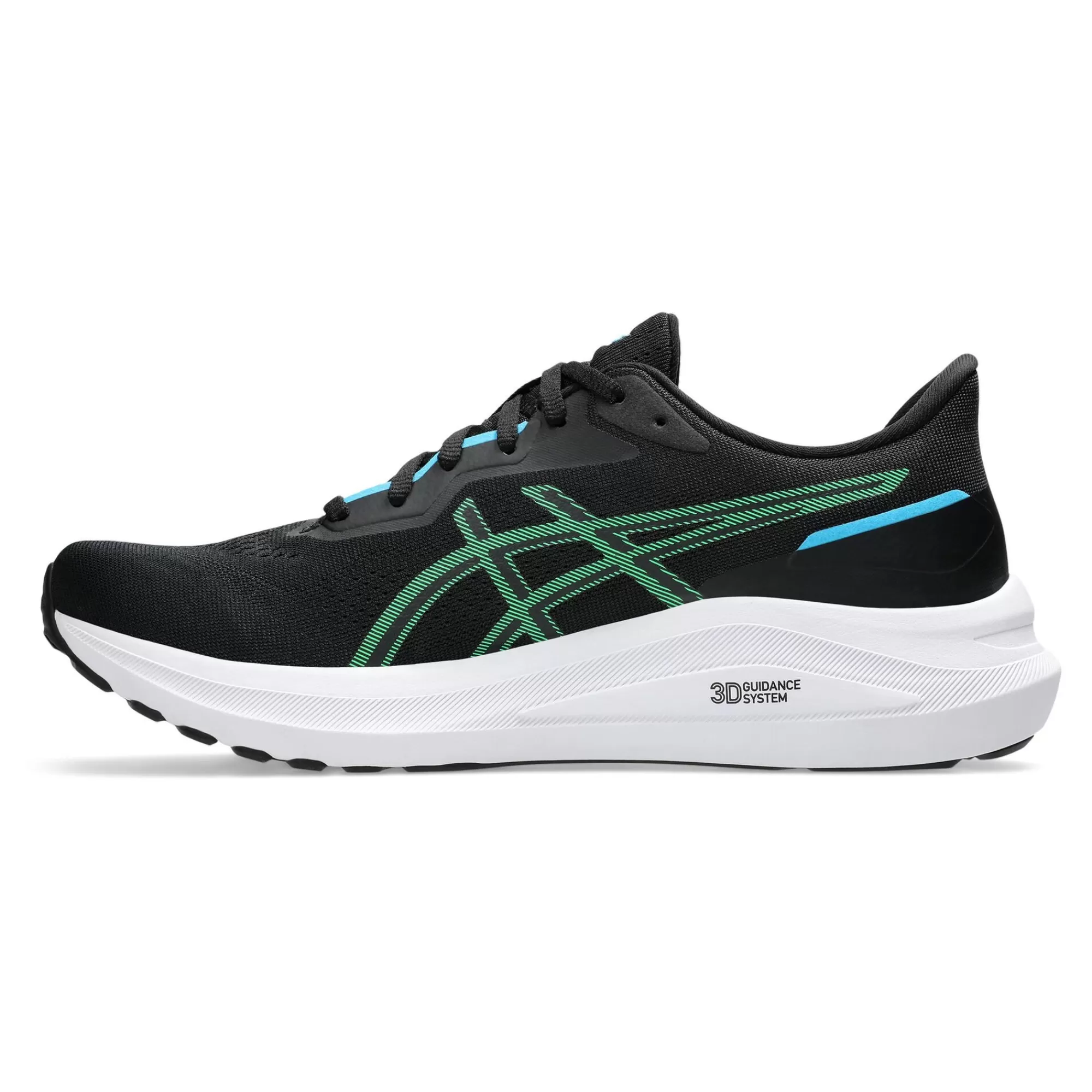 GT-1000 13 Stability Running Shoe Men - Black, Green>ASICS Flash Sale
