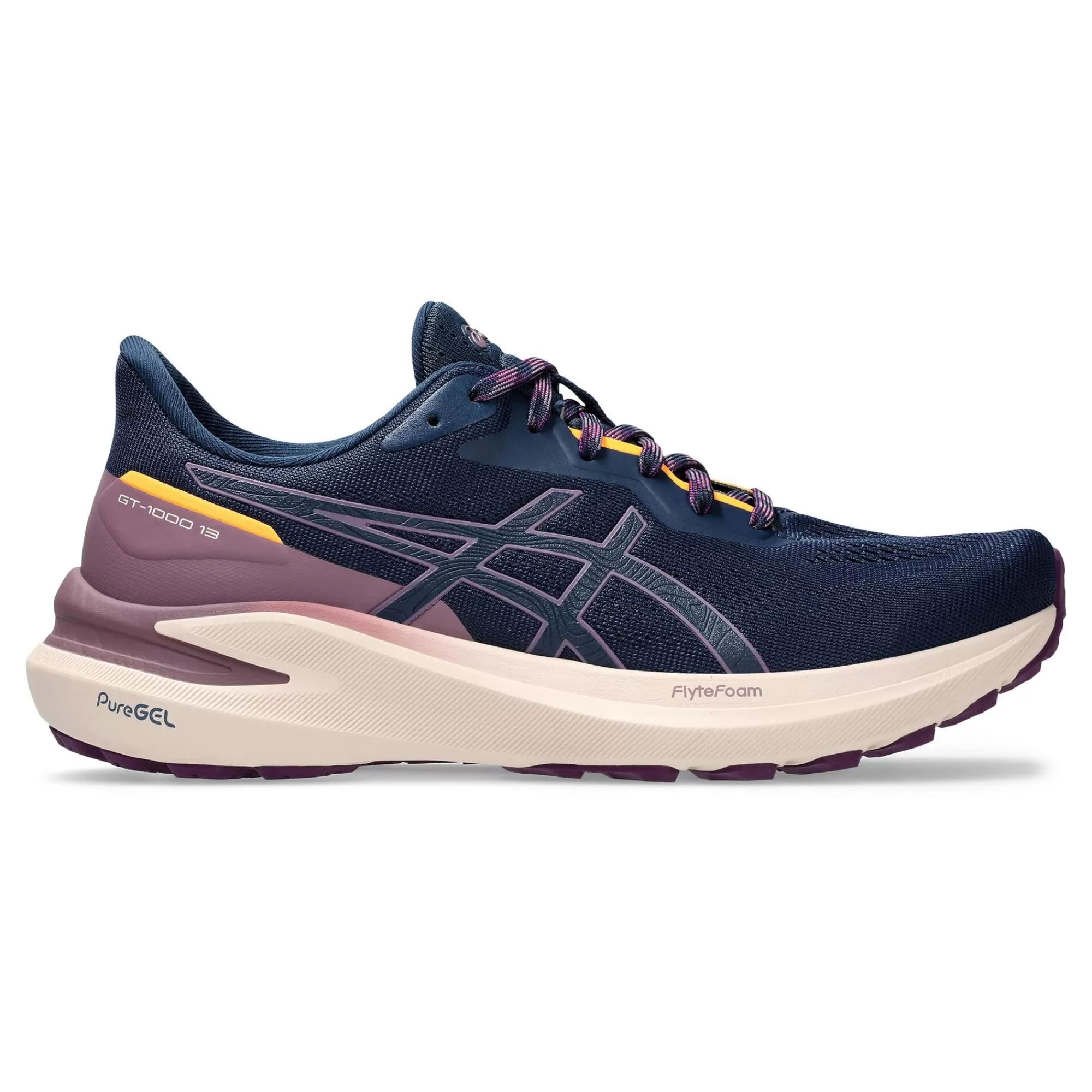 GT-1000 13 TR Stability Running Shoe Women - Black, Pink>ASICS Online
