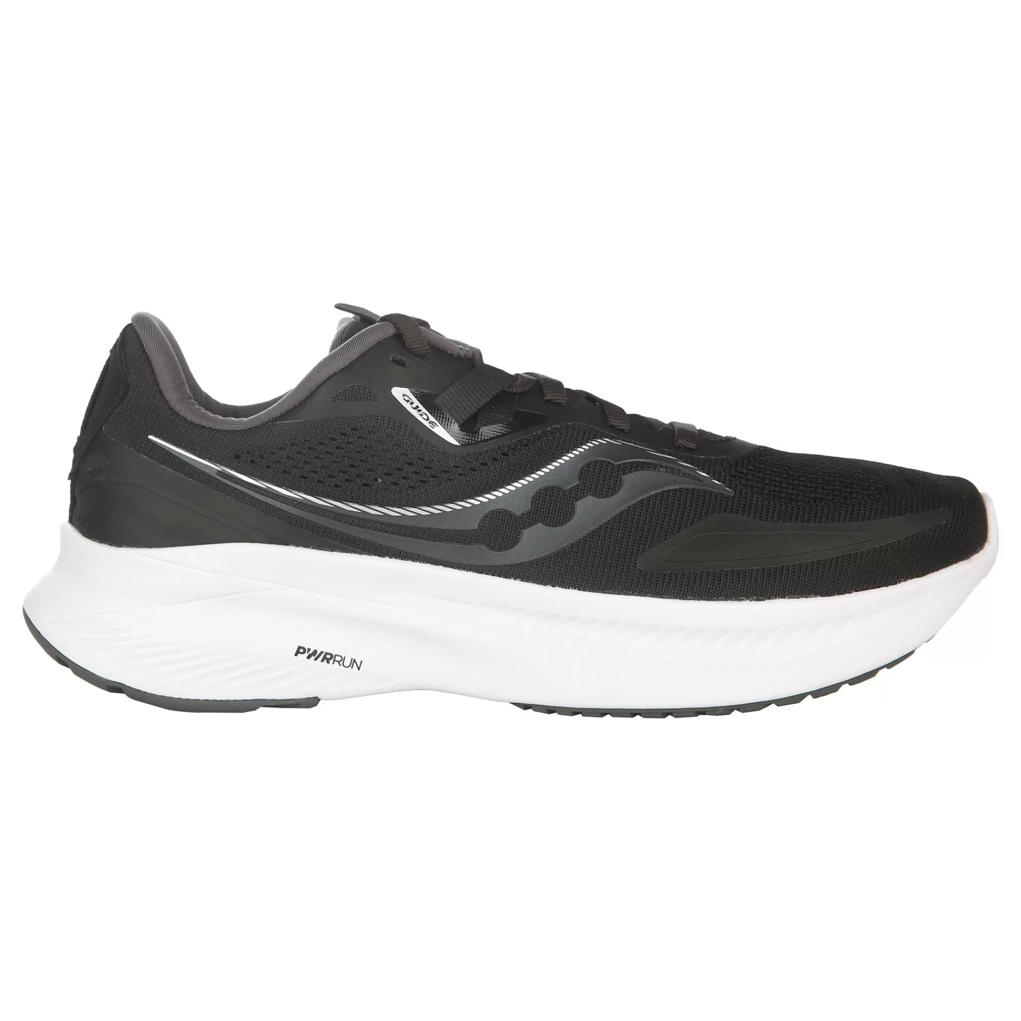 Guide 15 Stability Running Shoe Women - Black, White>Saucony Store