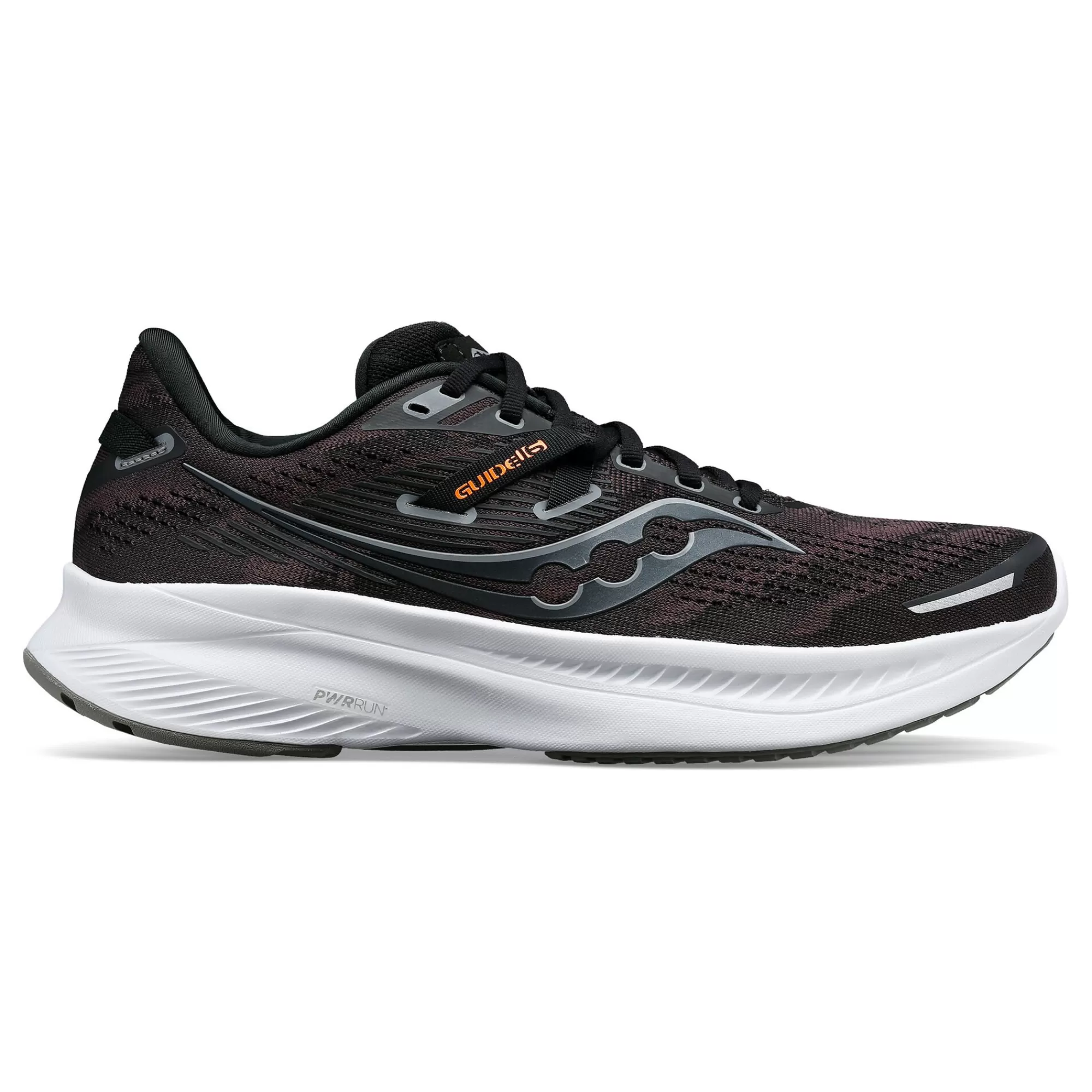 Guide 16 Stability Running Shoe Women - Black, White>Saucony Online