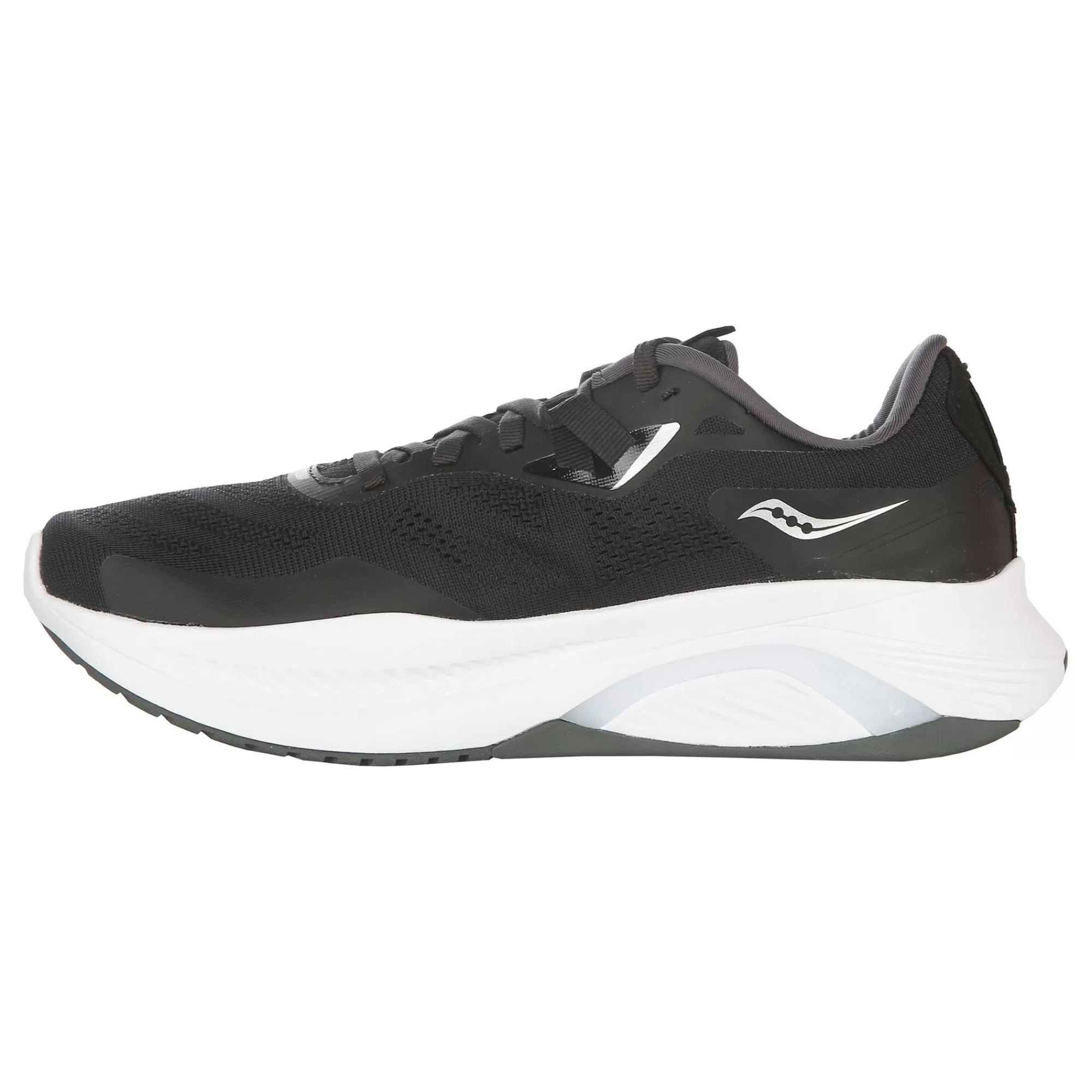 Guide 15 Stability Running Shoe Women - Black, White>Saucony Store