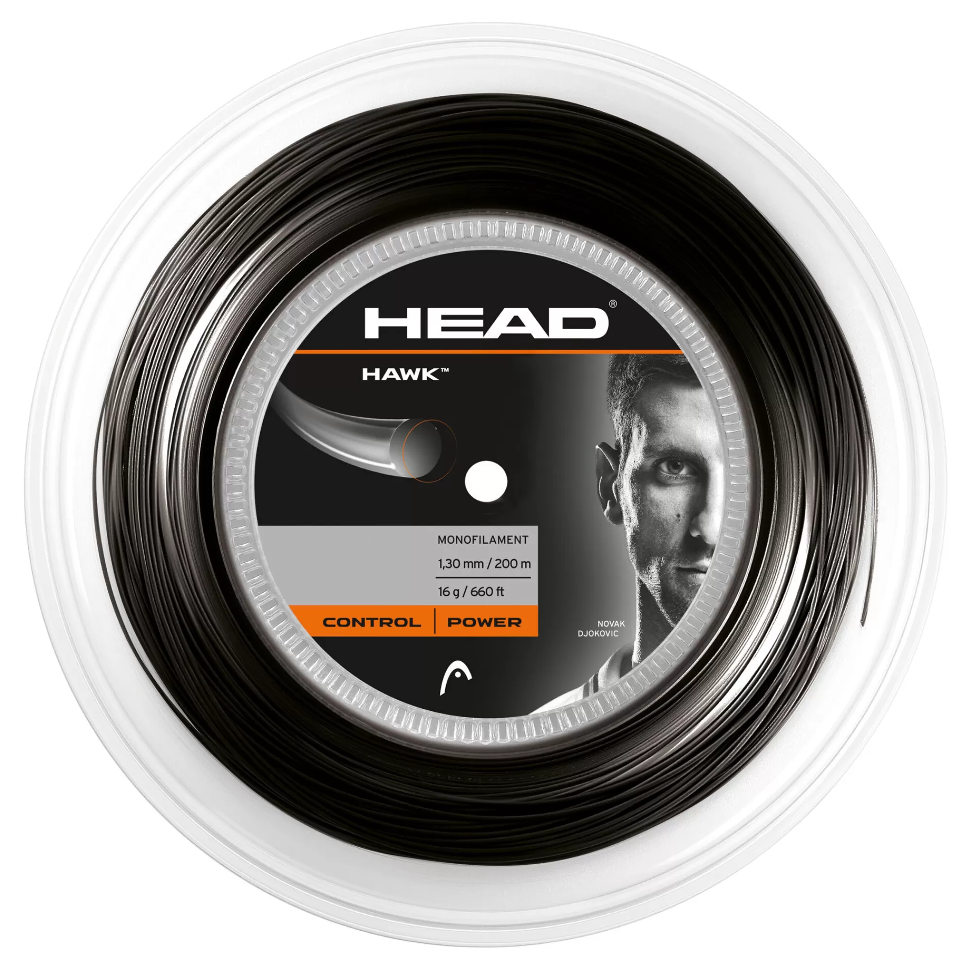 Hawk String Reel 200m - Black>HEAD Best