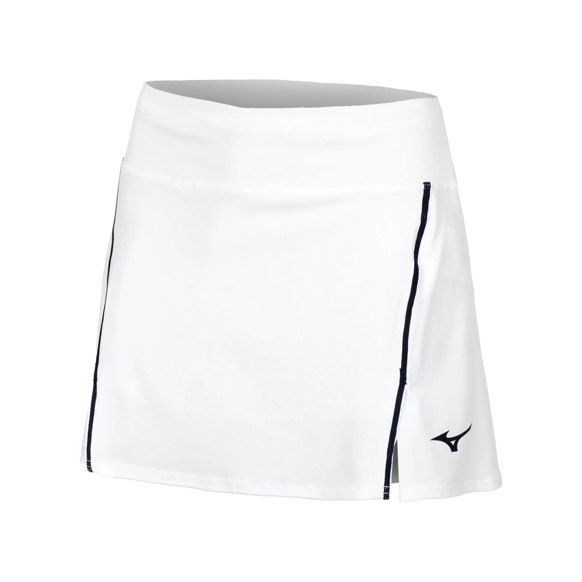 Hex Rect Skirt Women - White, Dark Blue>Mizuno Flash Sale