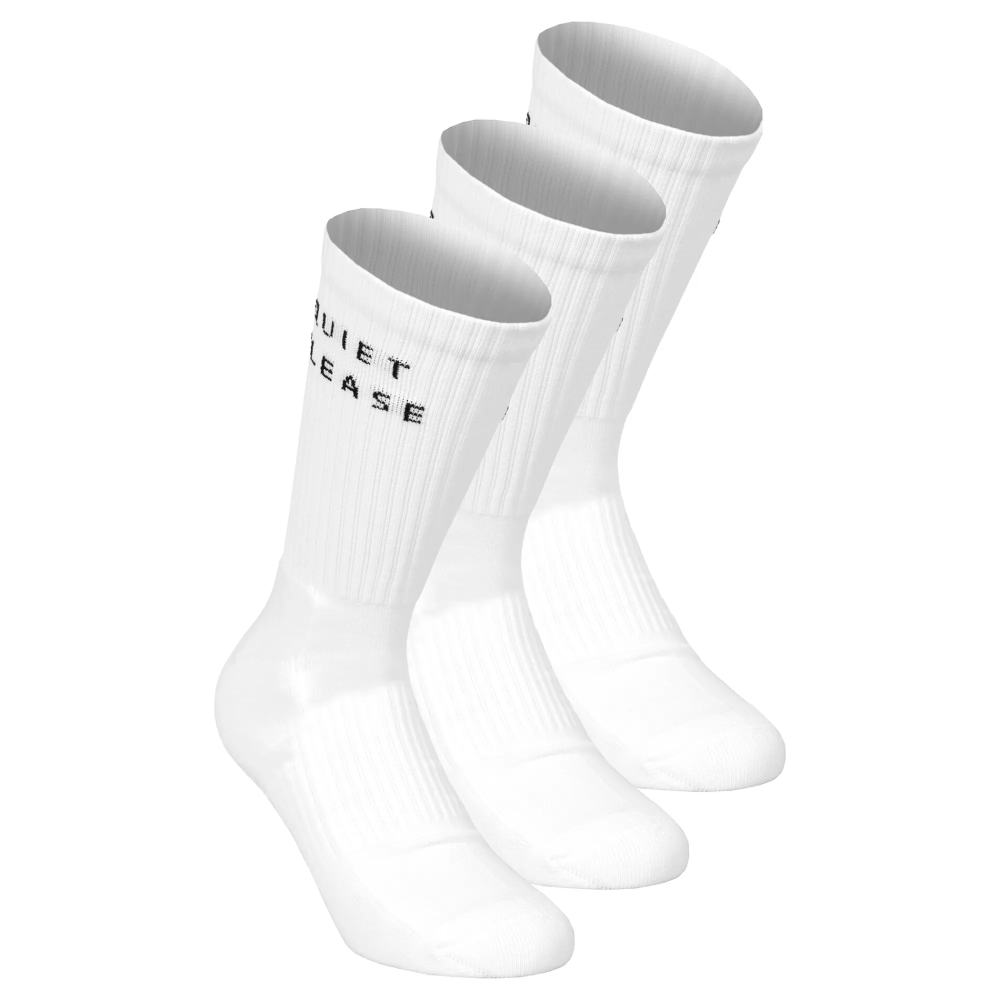 High Performance Long Tennis Socks 3 Pack ->Quiet Please Cheap
