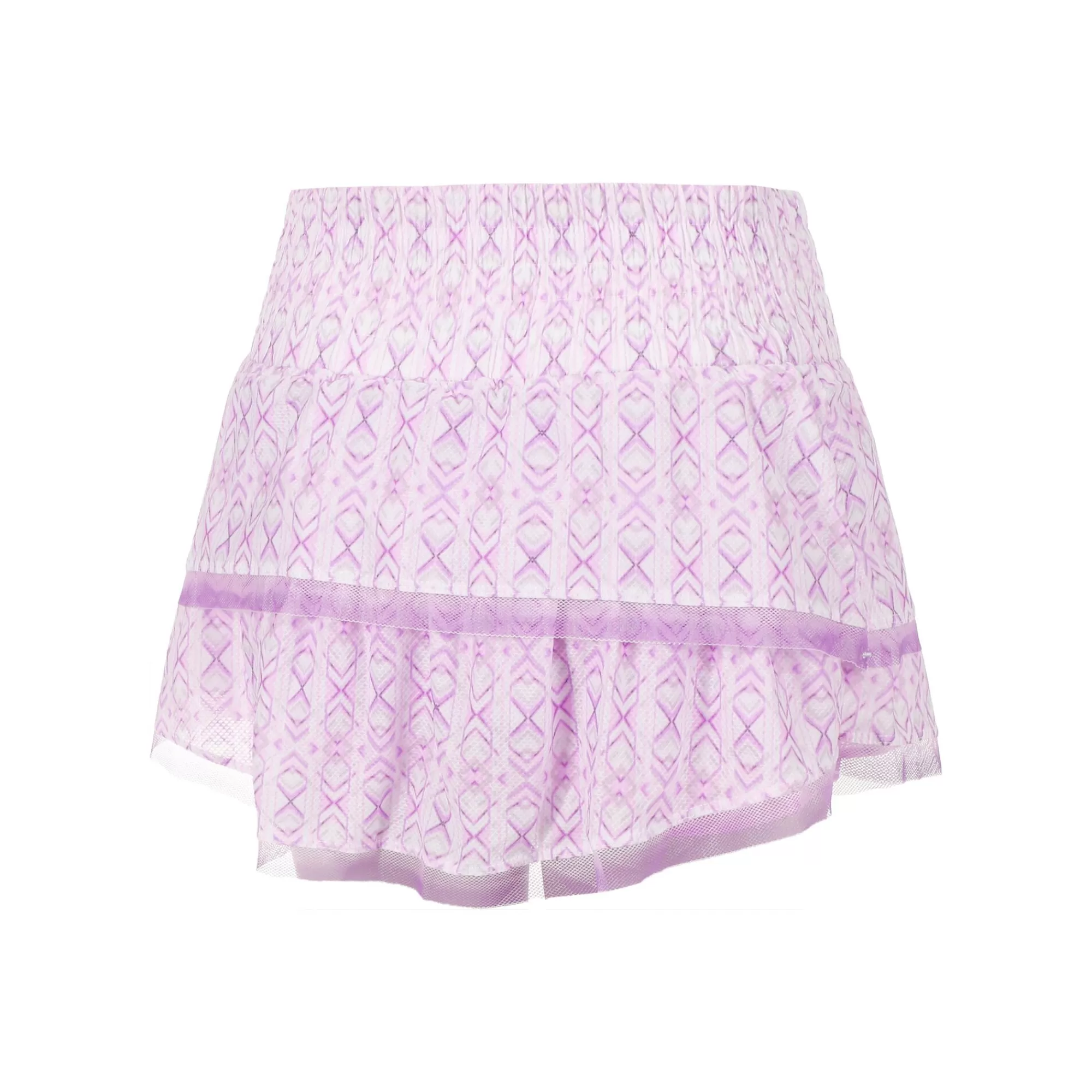 High Waist Petal Haze Skirt Women - White, Pink>Lucky in Love Shop