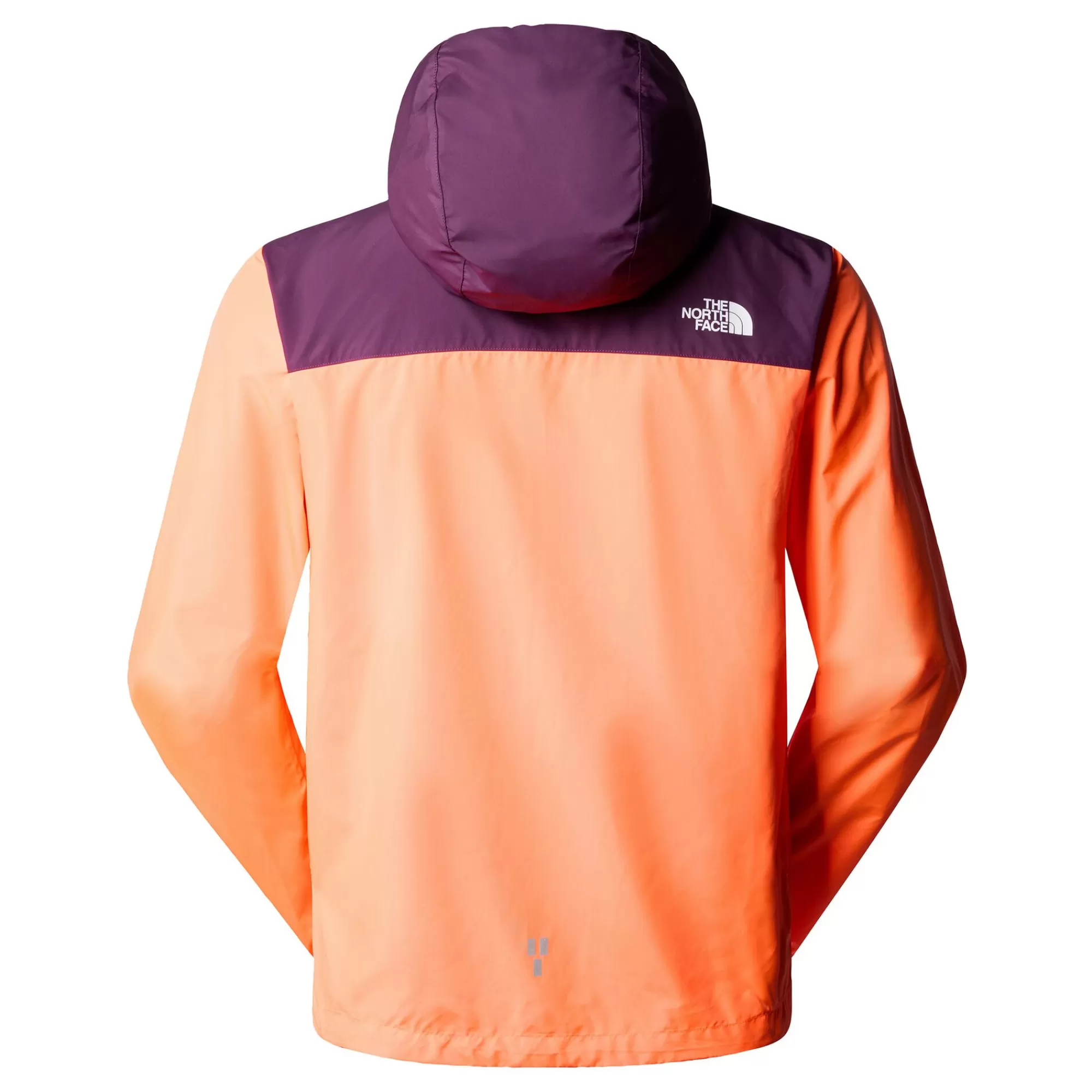 Higher Run Wind Running Jacket Men - Orange, Violet>The North Face Shop
