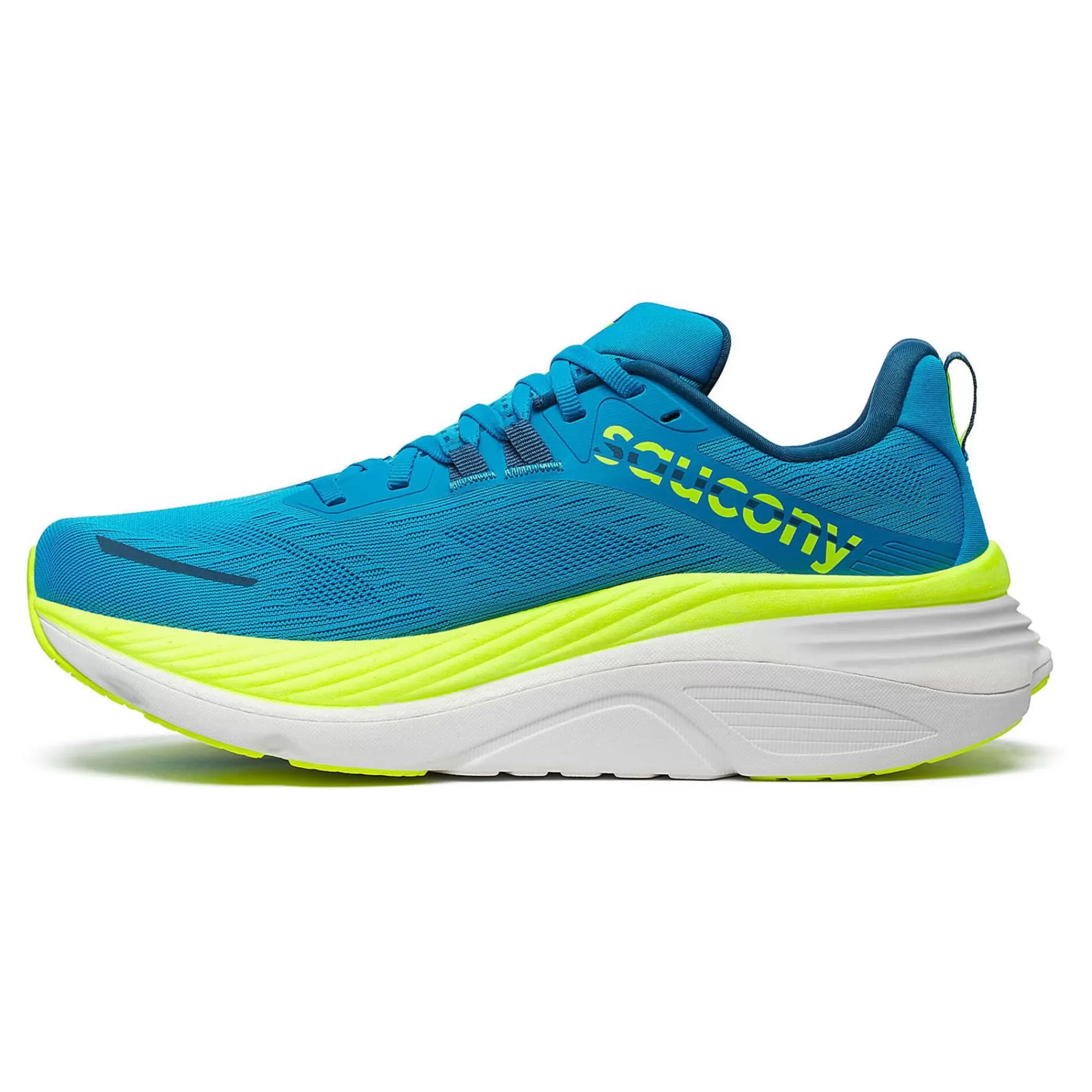Hurricane 24 Stability Running Shoe Men - Blue, Lime>Saucony Hot